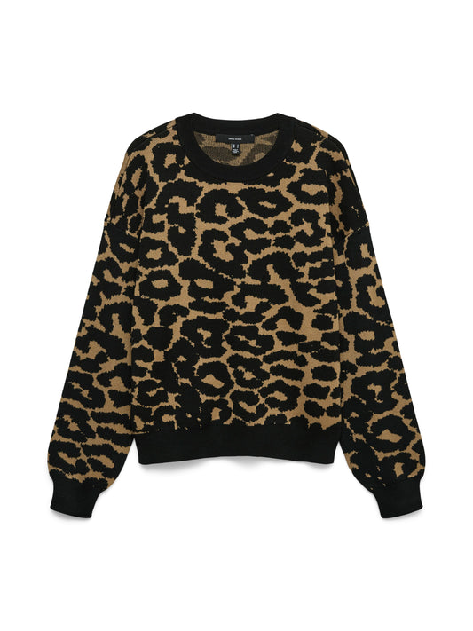 Vmsiljeanimal Ls O-nck Pullover Ga Noos (Tigers Eye)