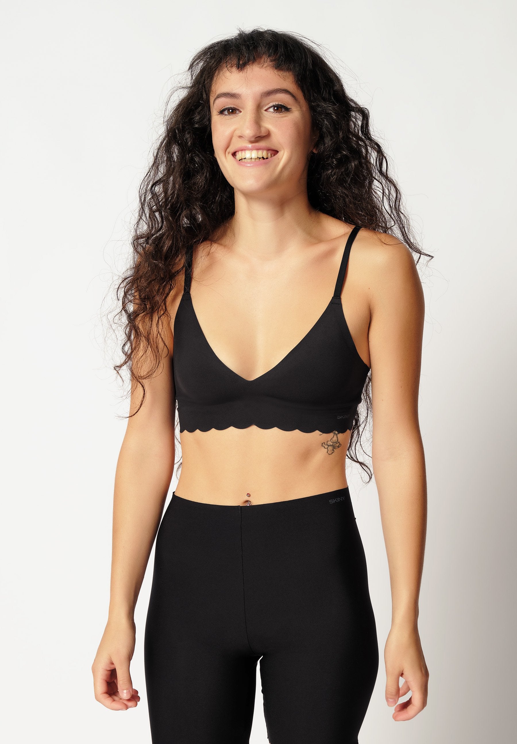 SKINY Damen Soft BH herausn. Pads Micro Essentials (Black)