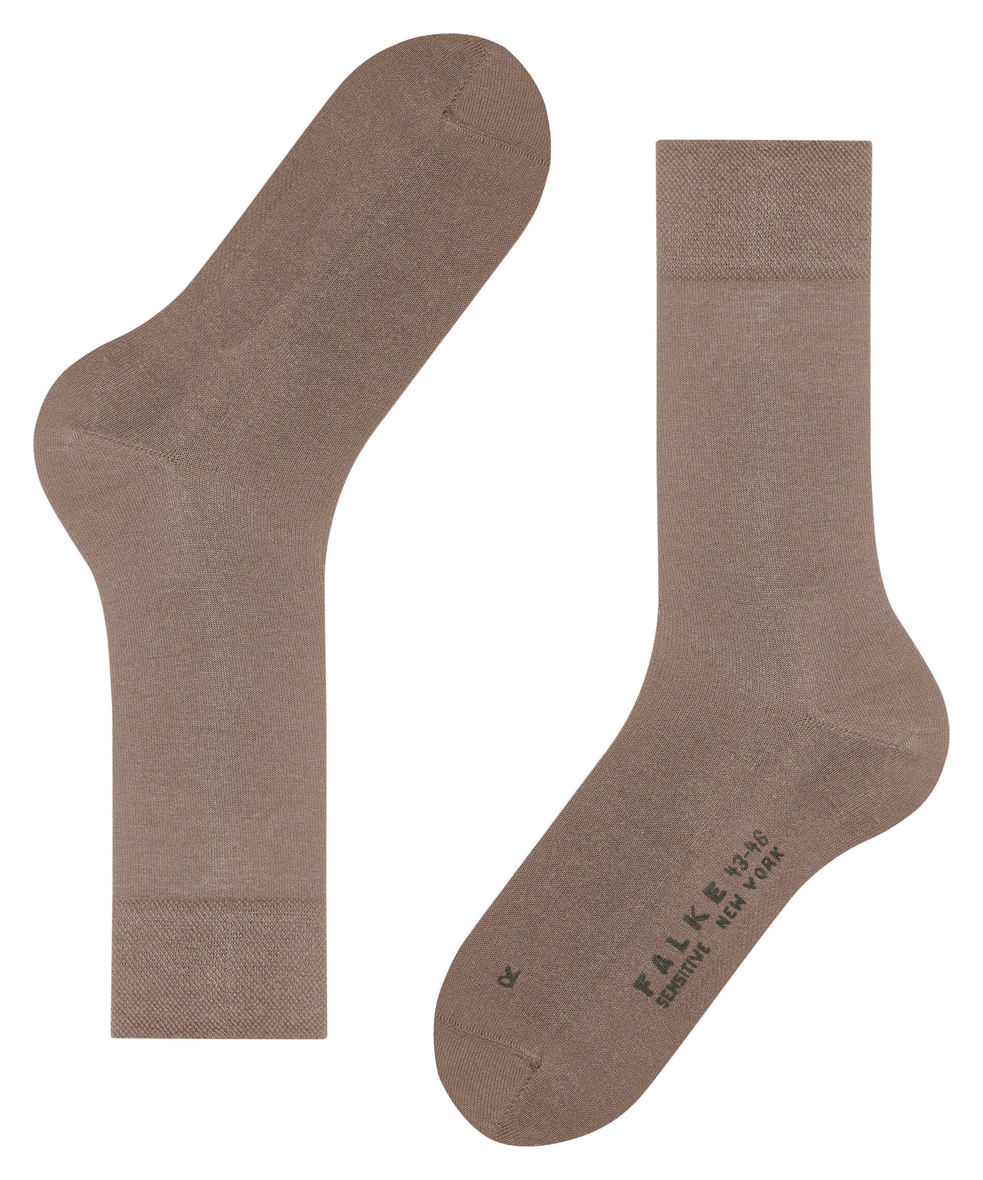 FALKE Sensitive New York Herren Socken (Nutmeg)