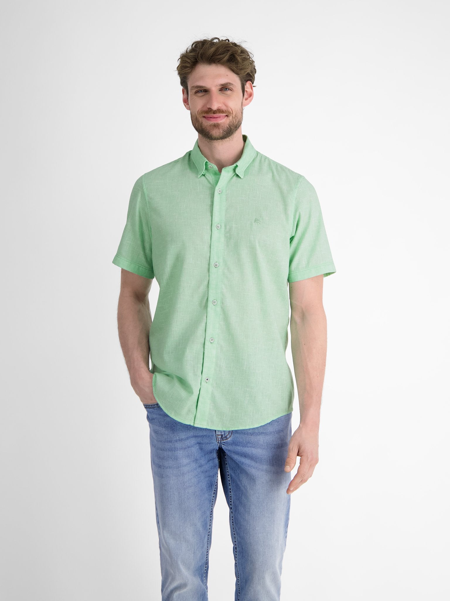 Button Down (Light Peppermin)