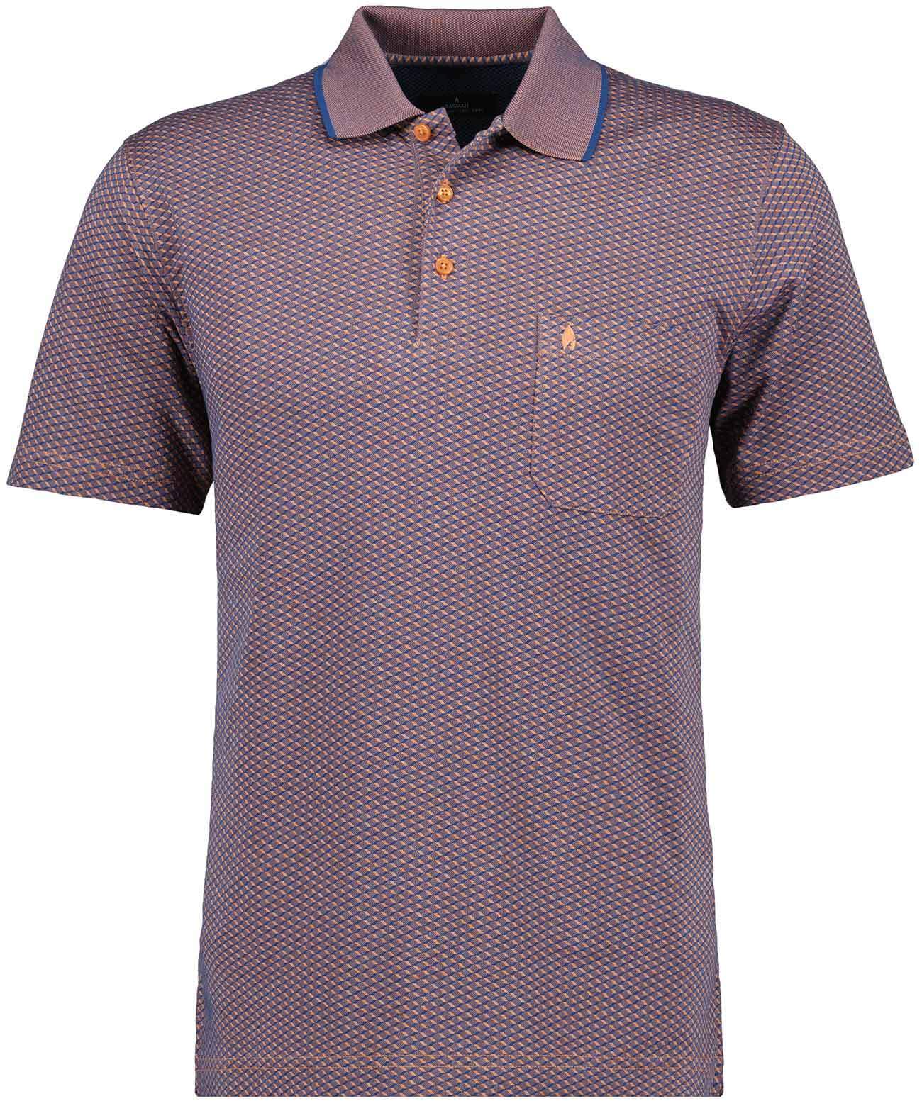 Softknit-Polo Jacquard (Terra)