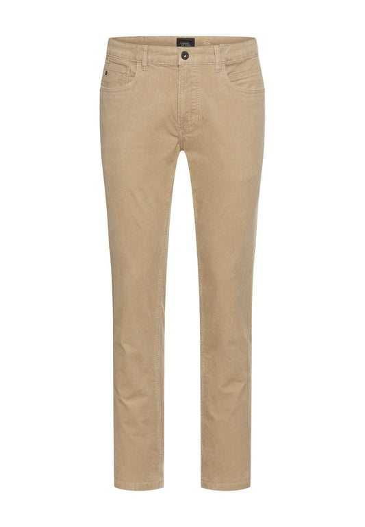 5-Pkt Regular Fit Hose aus Baumwollmix (Beige)
