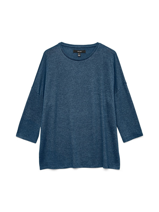 Vmbrianna 3/4 Pullover Boo Rep (Dark Denim)