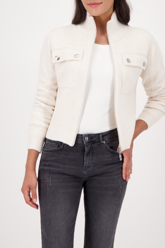 Strickjacke (Almond)