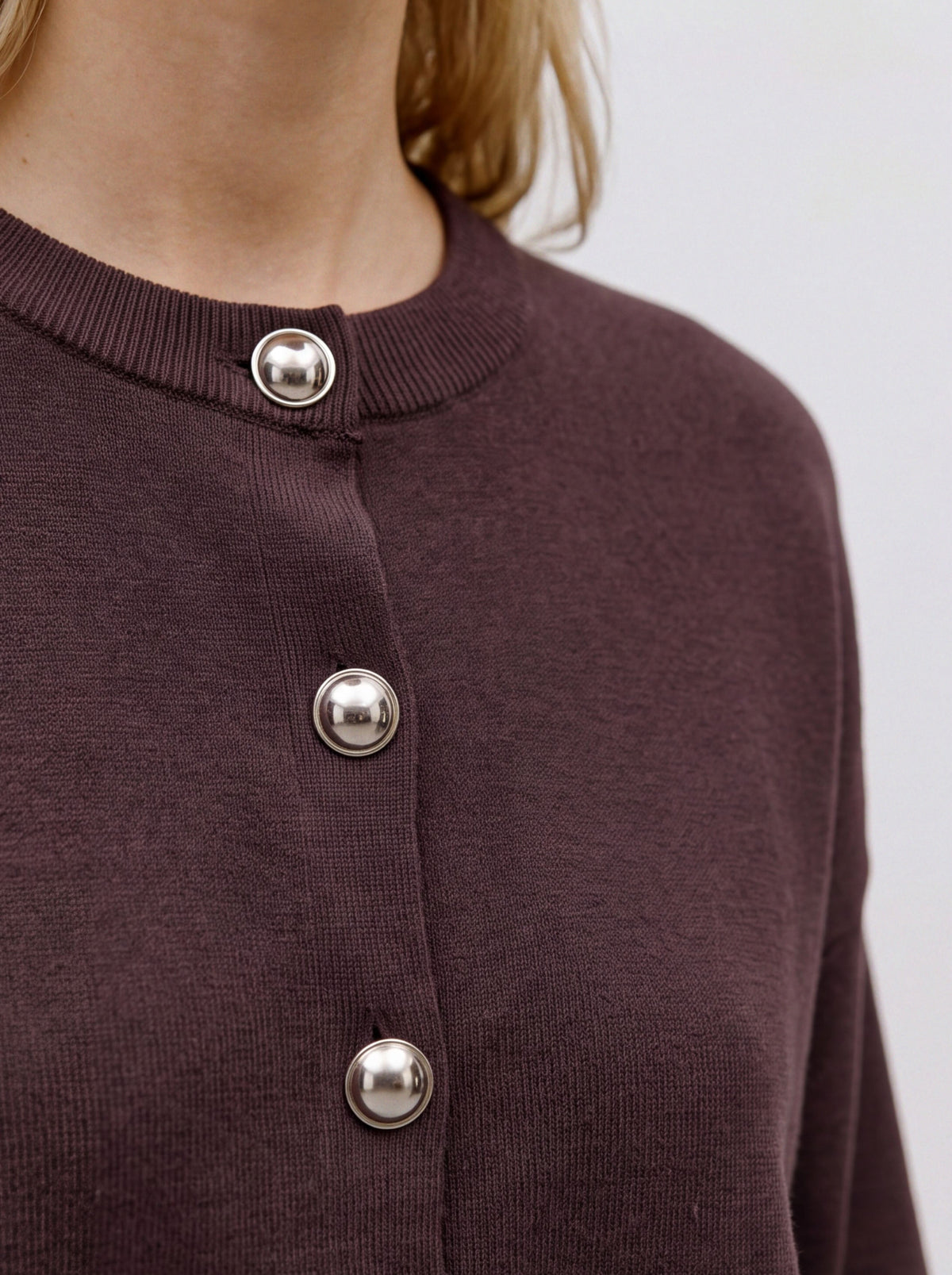 Vmnoella Ls O-neck Cardigan Boo (Chocolate Tor)