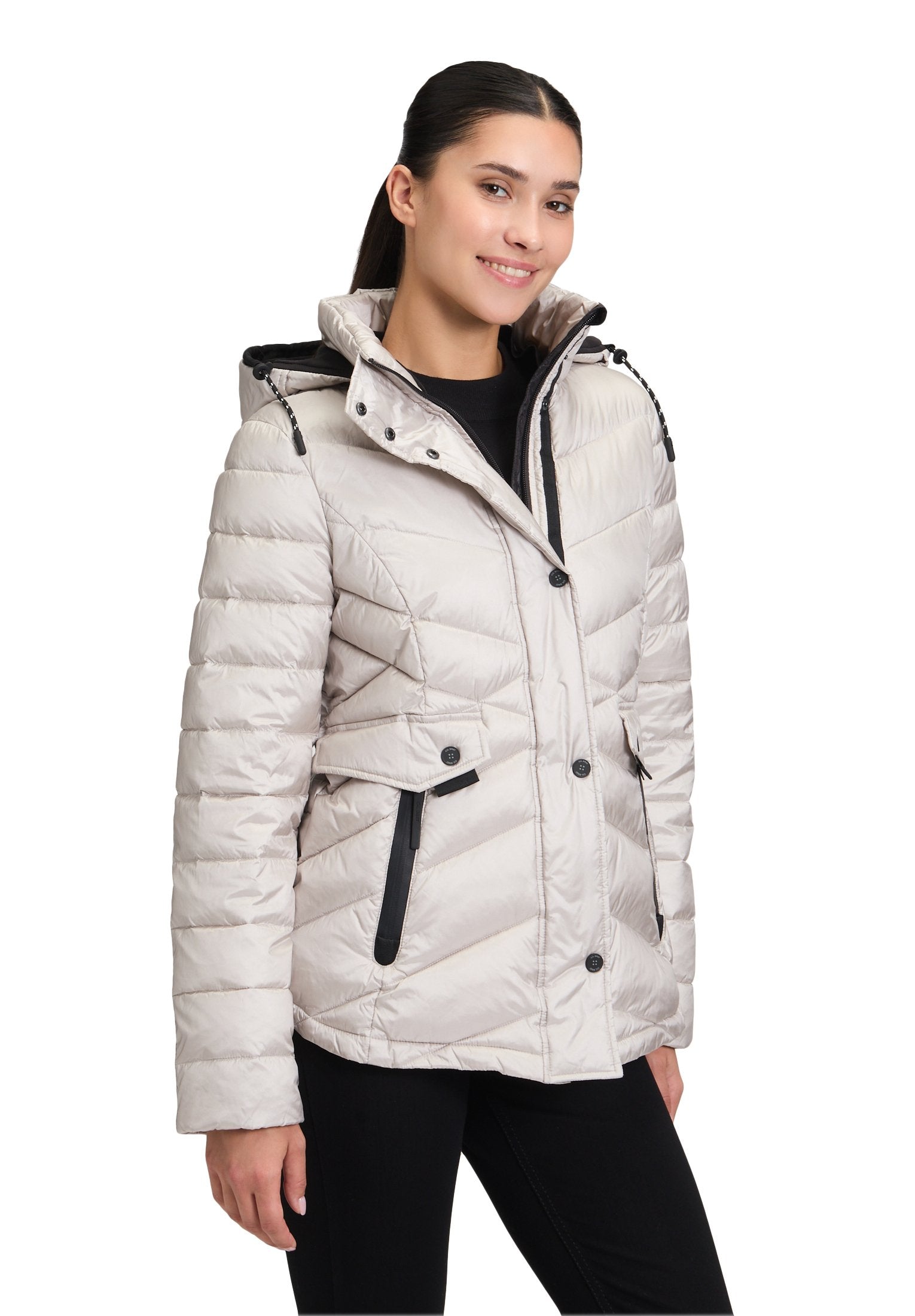 Steppjacke (Light Beige)