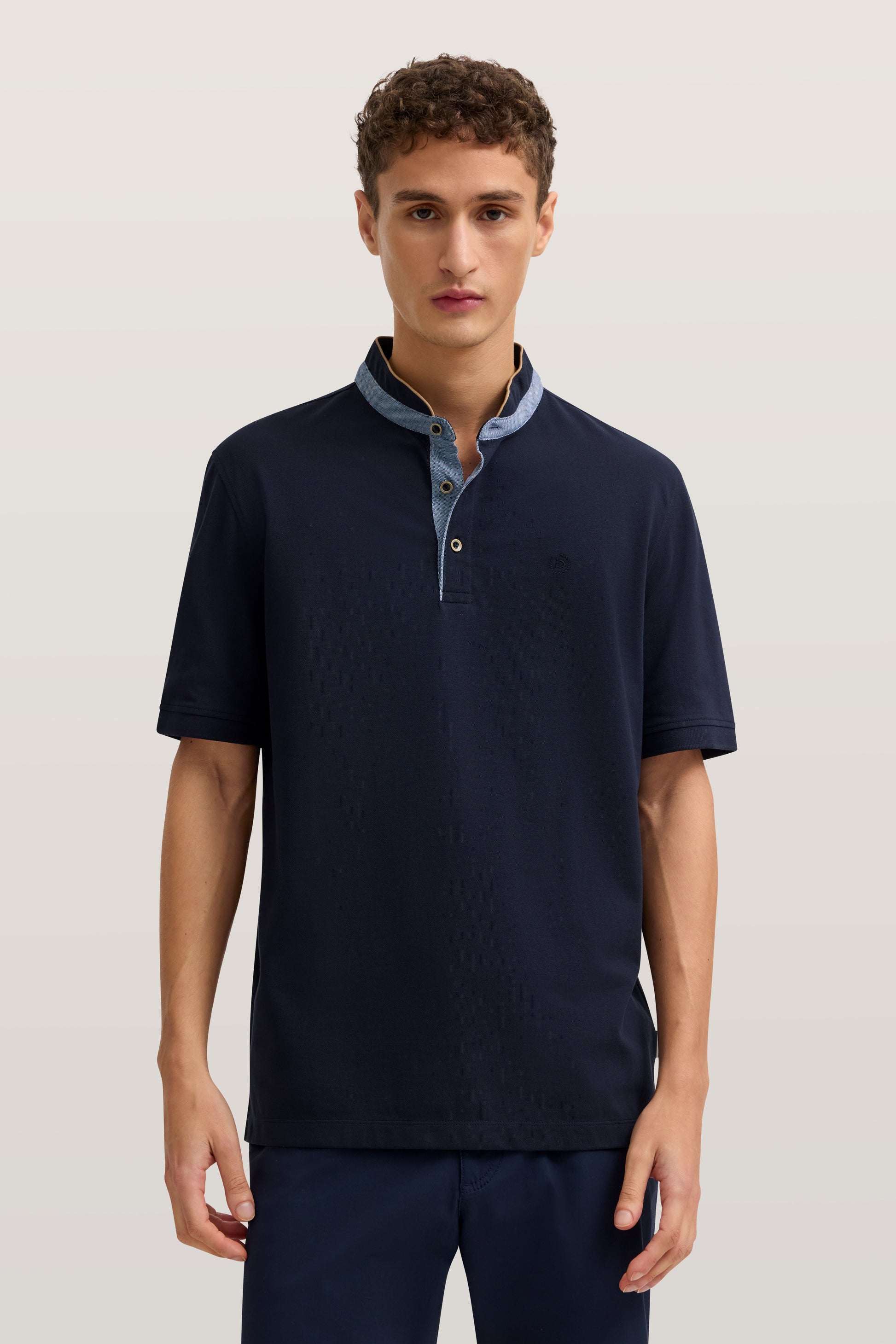 Herren Polo 1/2 Arm (Marine)