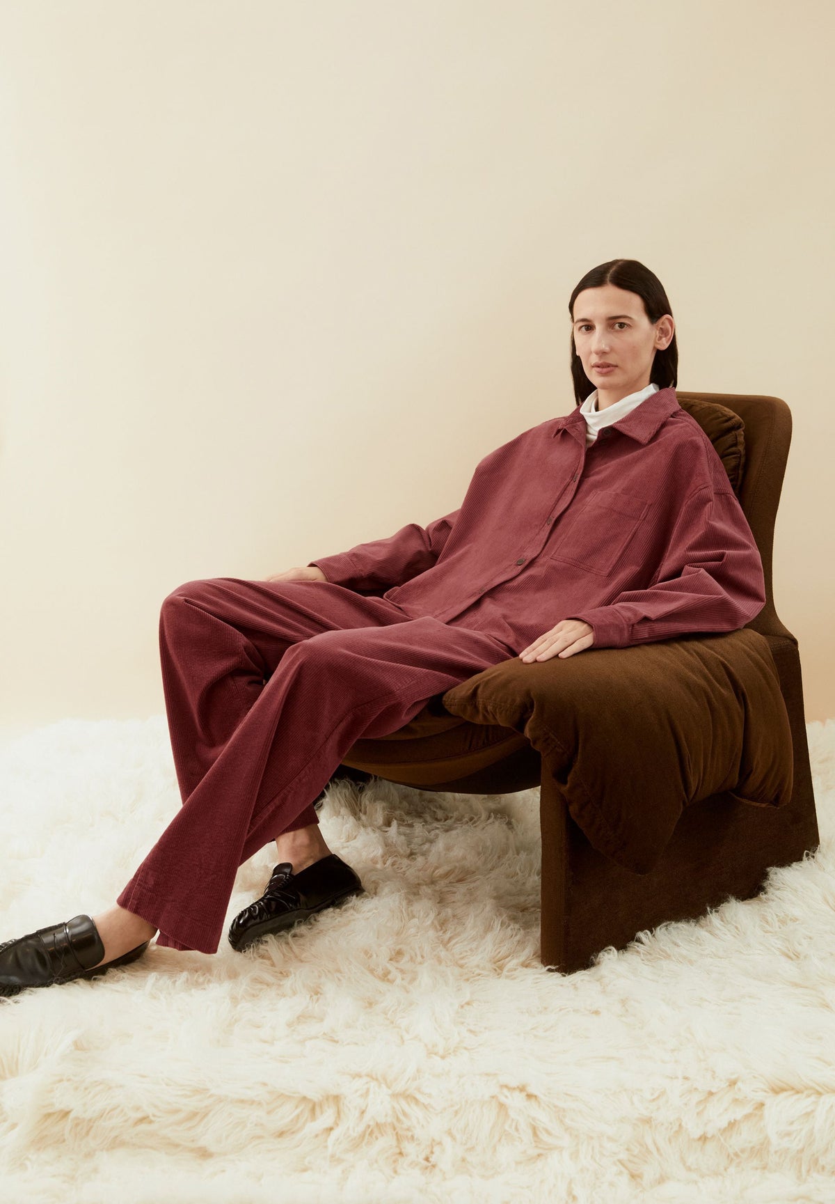 Jaimilaa Corduroy Pant (Velvet Ember)