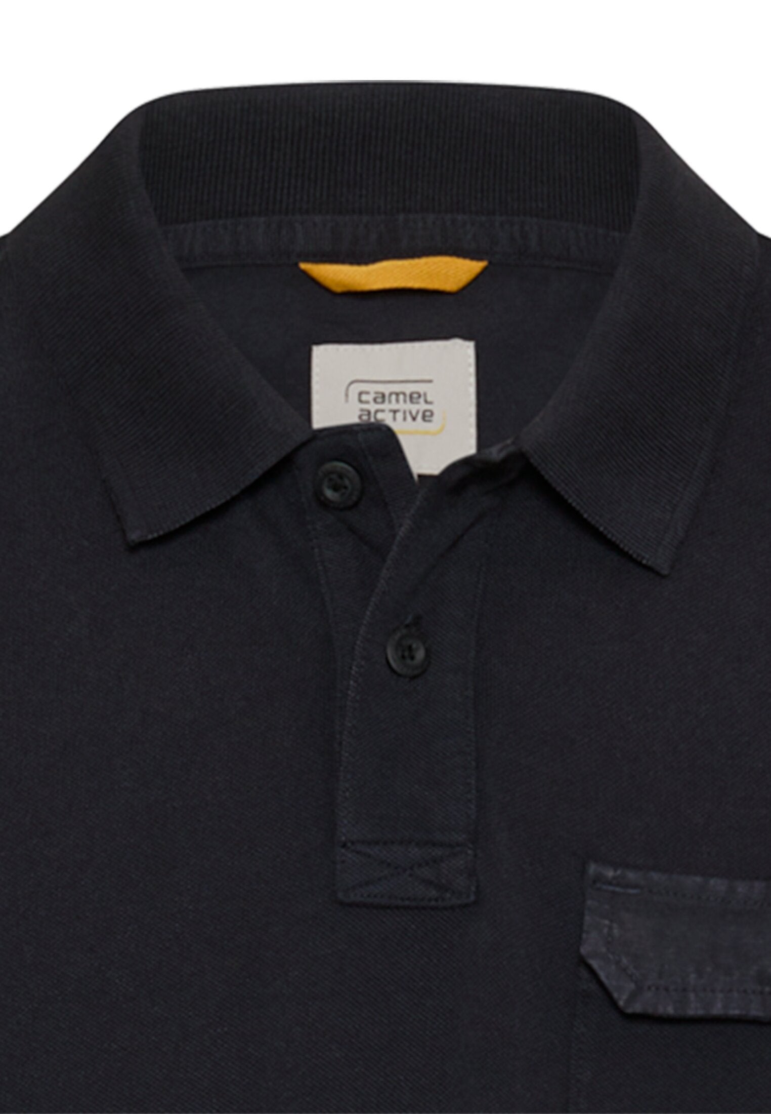 Poloshirt aus reiner Baumwolle (Dark Navy)