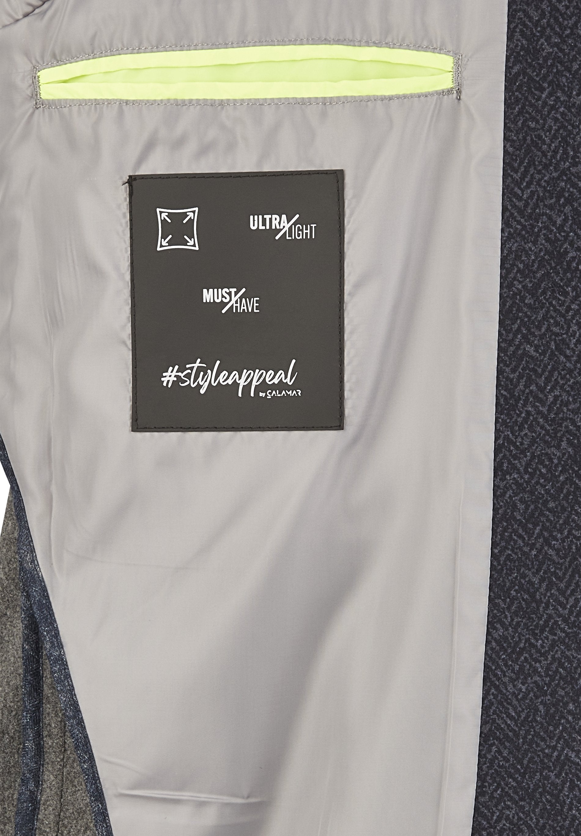 Check Blazer (Midnight Blue)