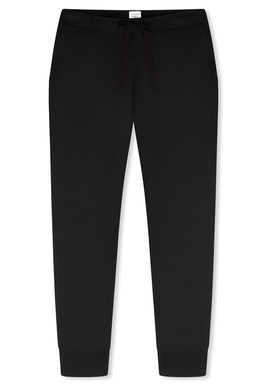 Hose lang Bündchen (Schwarz)