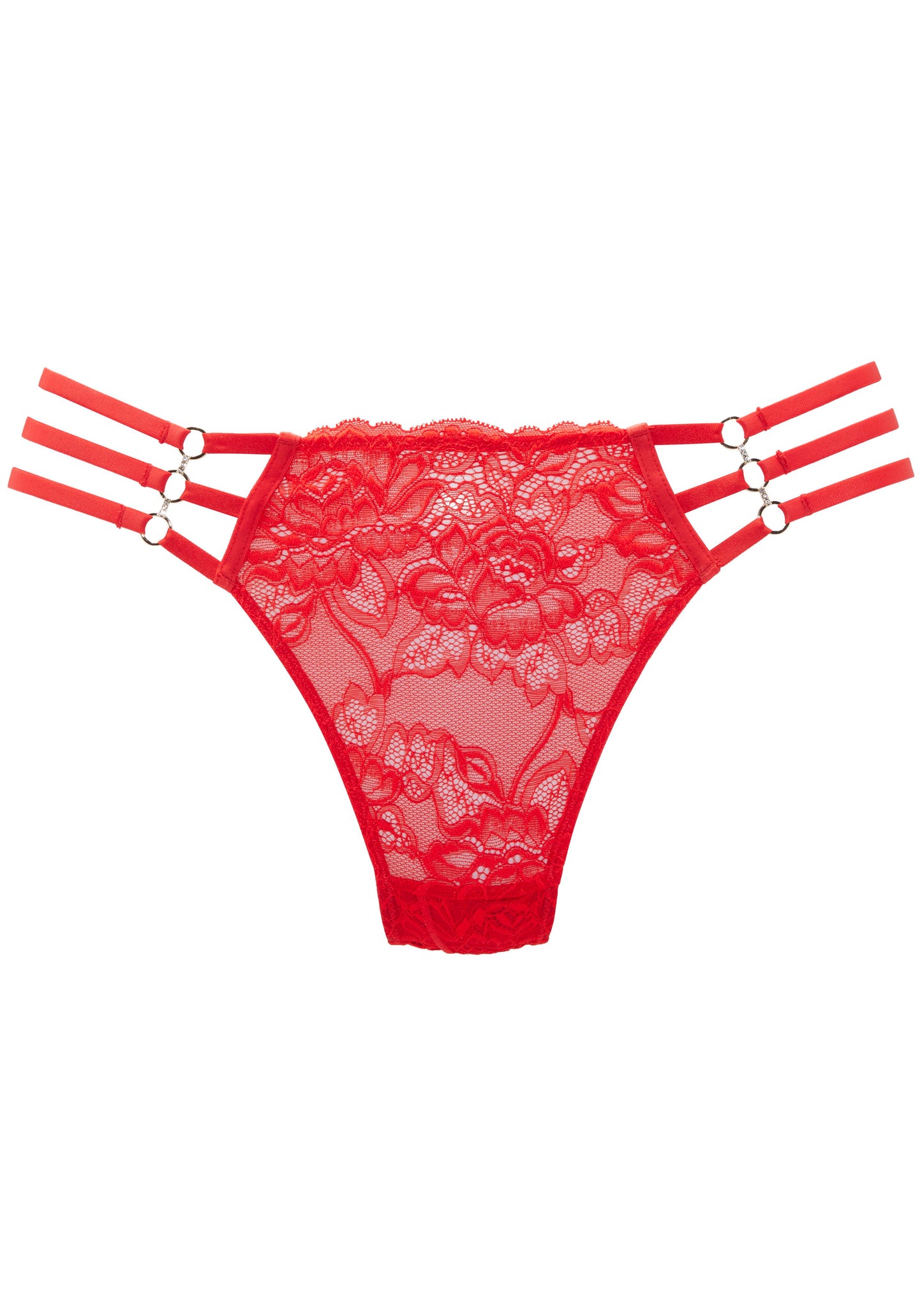 JETTE LM thong ouvert (Red)