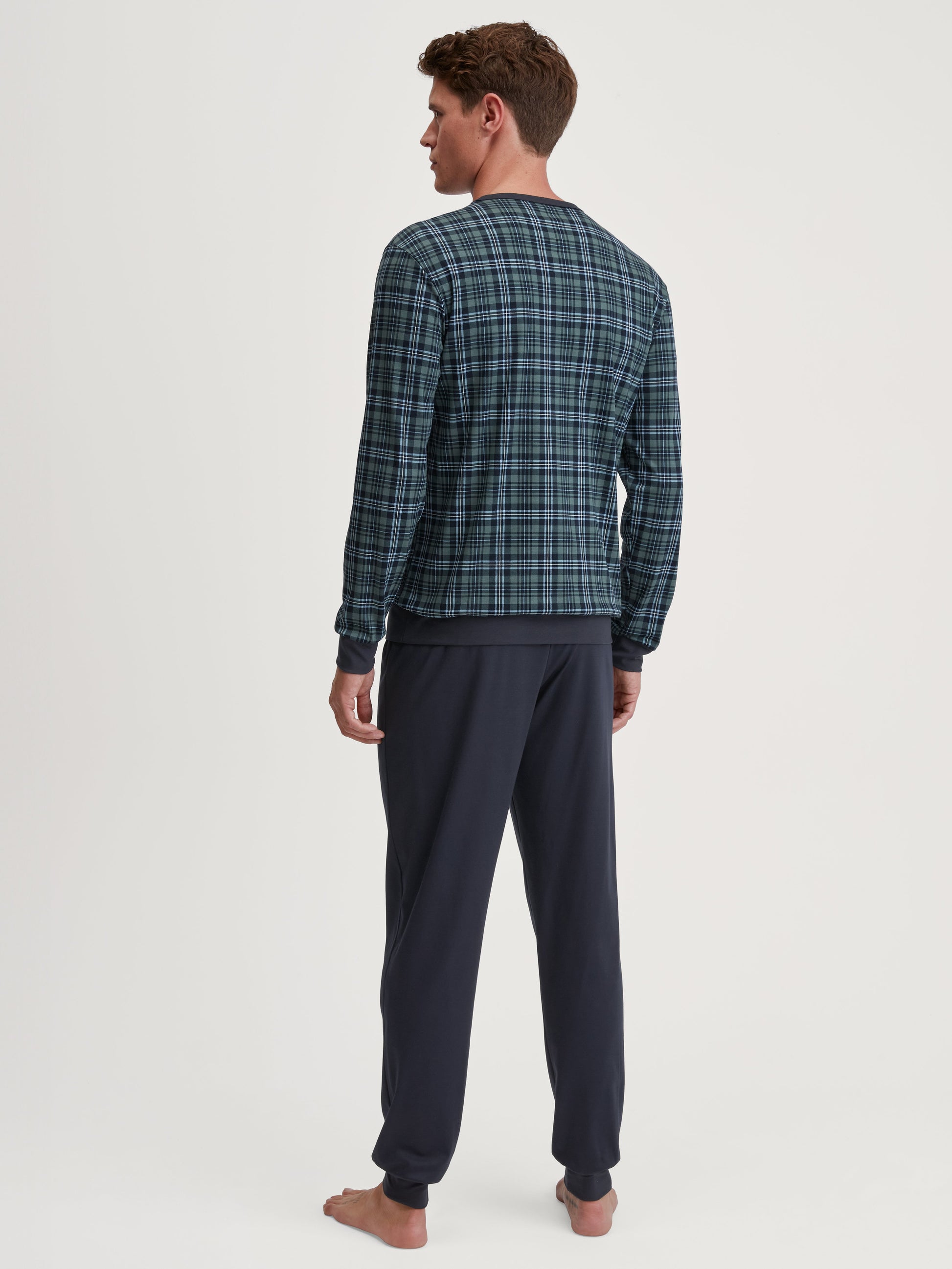 MEN Pyjamas with cuff (Dark Glen)
