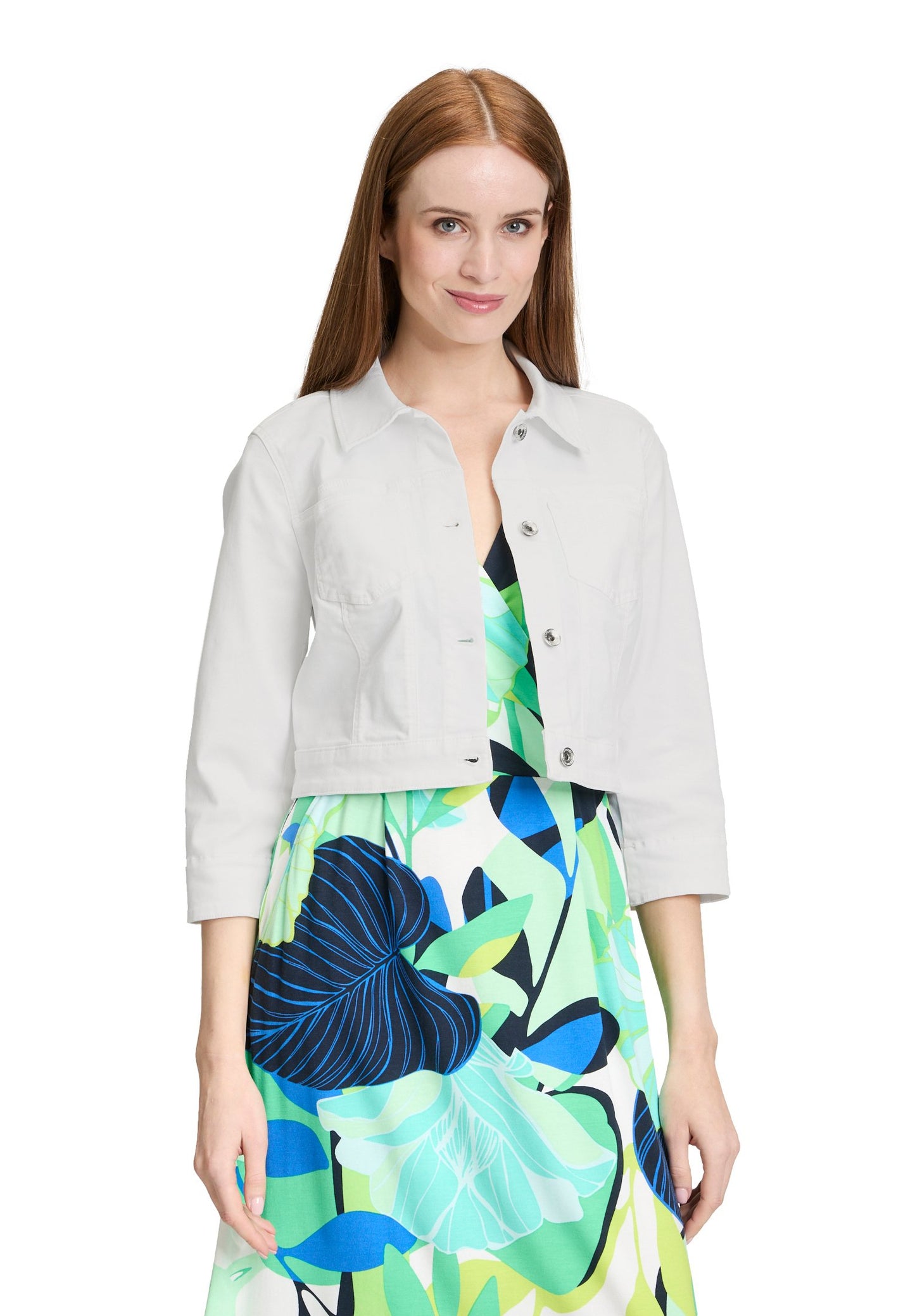 Jeansjacke (White Denim)