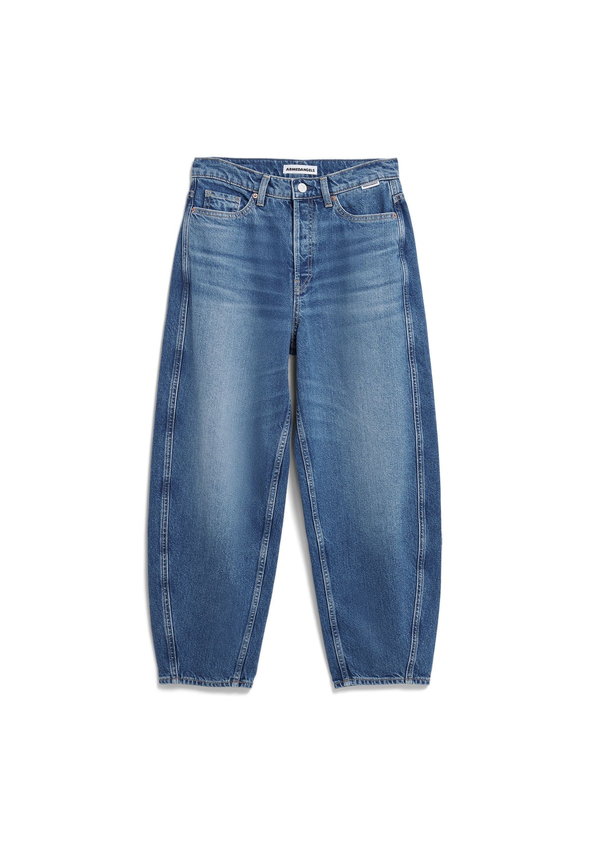 Baarly High Waist Barrel Jean (Crunchy)