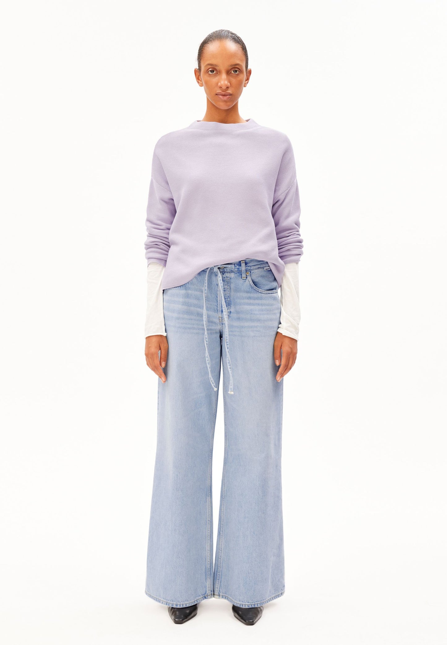 Merinaa Links Links Sweater (Moonlit Lilac)