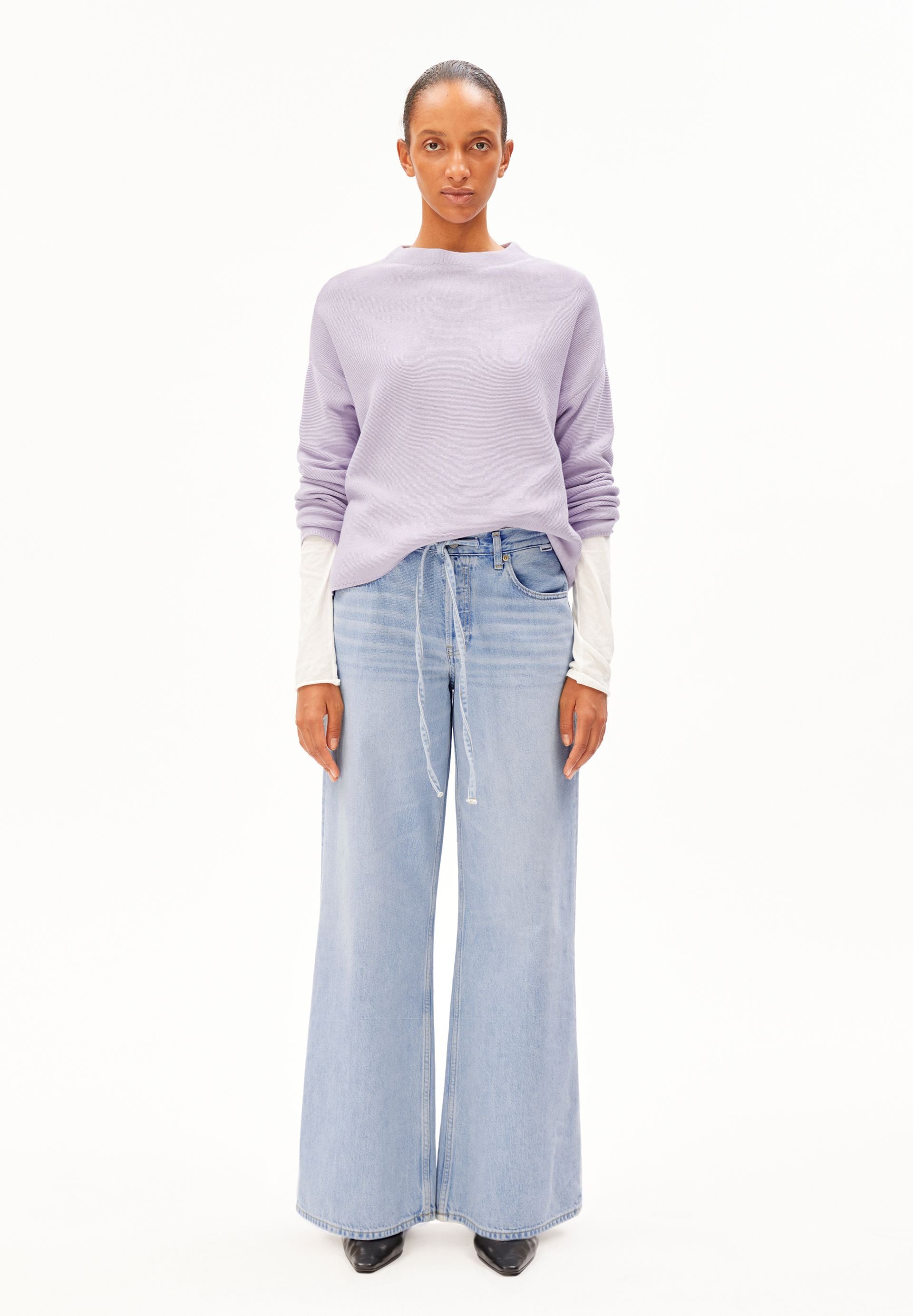 Merinaa Links Links Sweater (Moonlit Lilac)