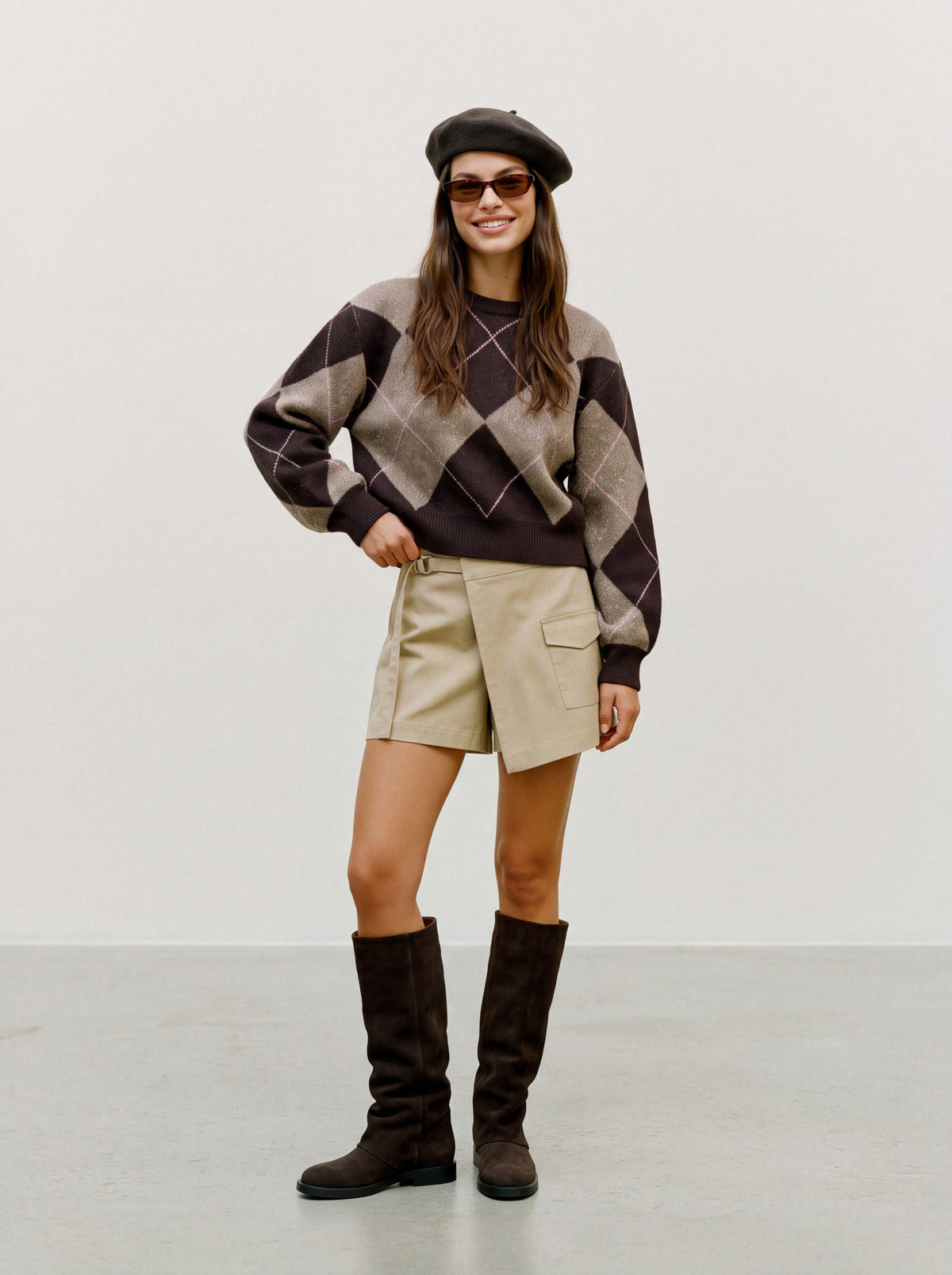 Vmdarla Ls O-neck Pullover Lcs (Chocolate)