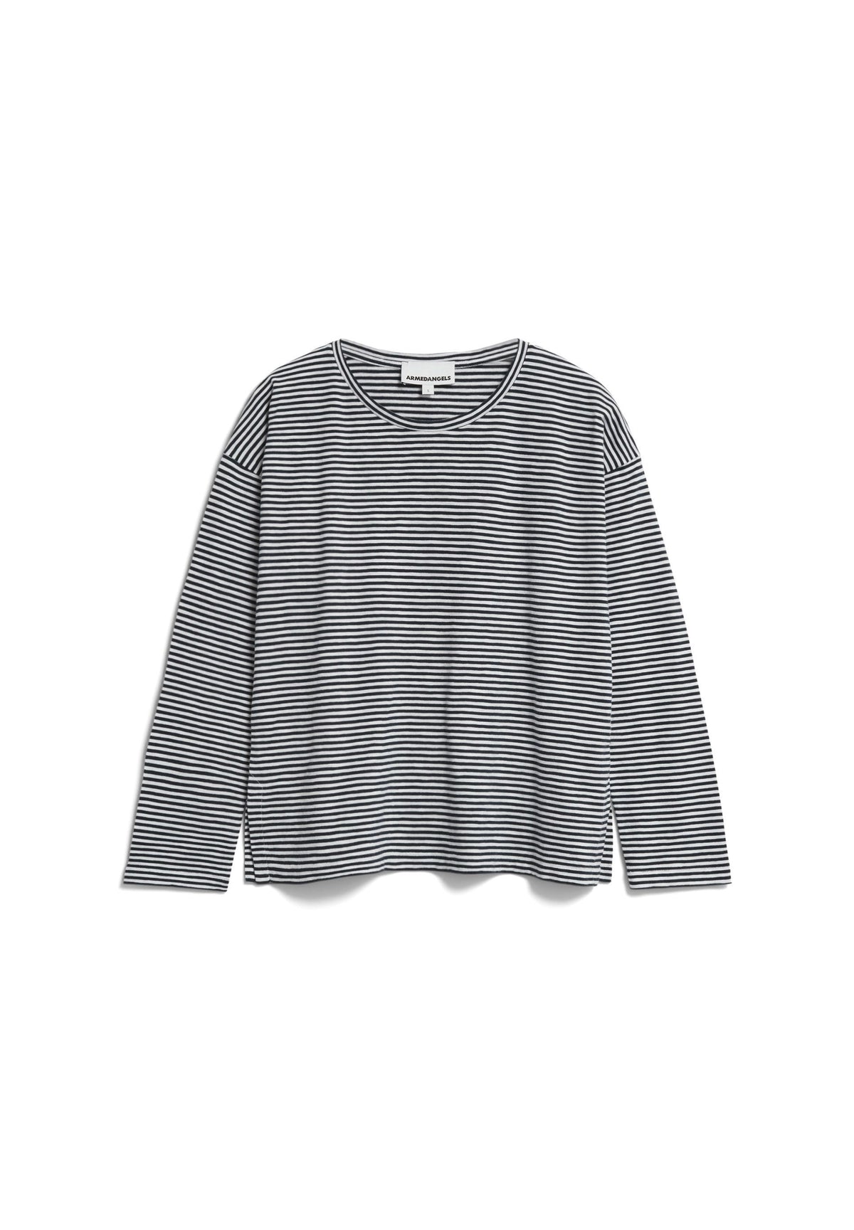 Xianaa Stripe Longsleeve (Black-oatmilk)
