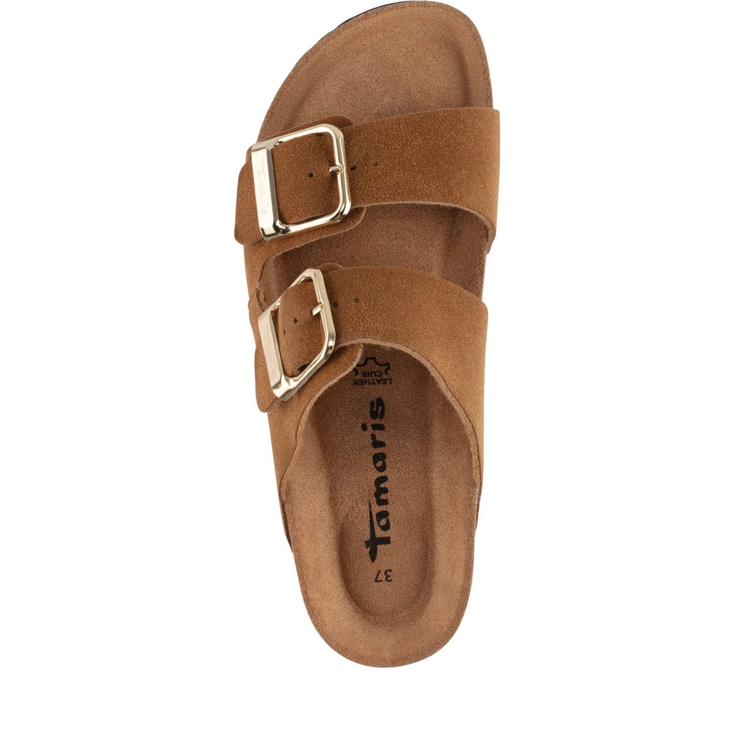 Pantolette (3b7 Cognac Nubuc)
