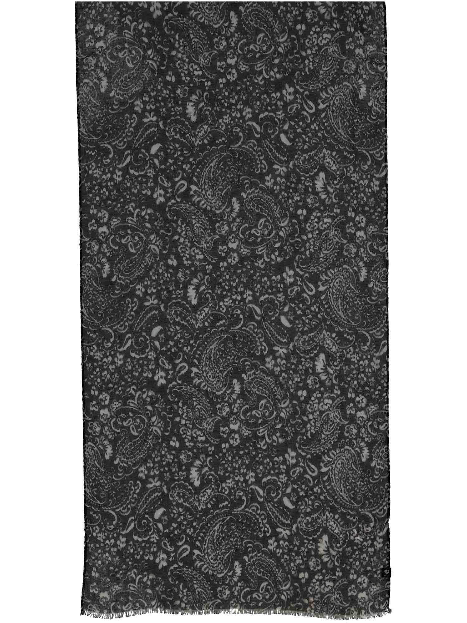 Schal Polyester Schal (Black White)
