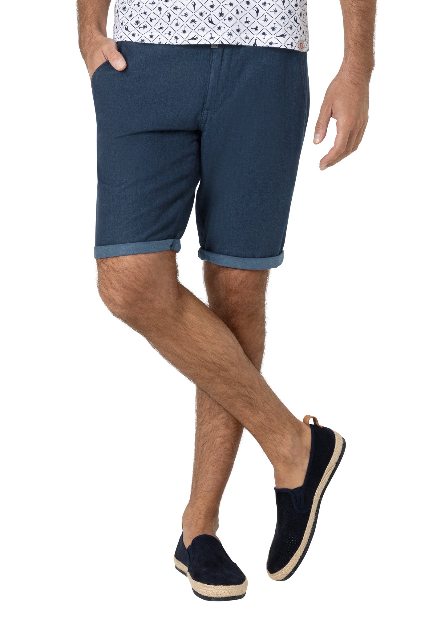 Slim JannoTZ Short (Dark Blue)