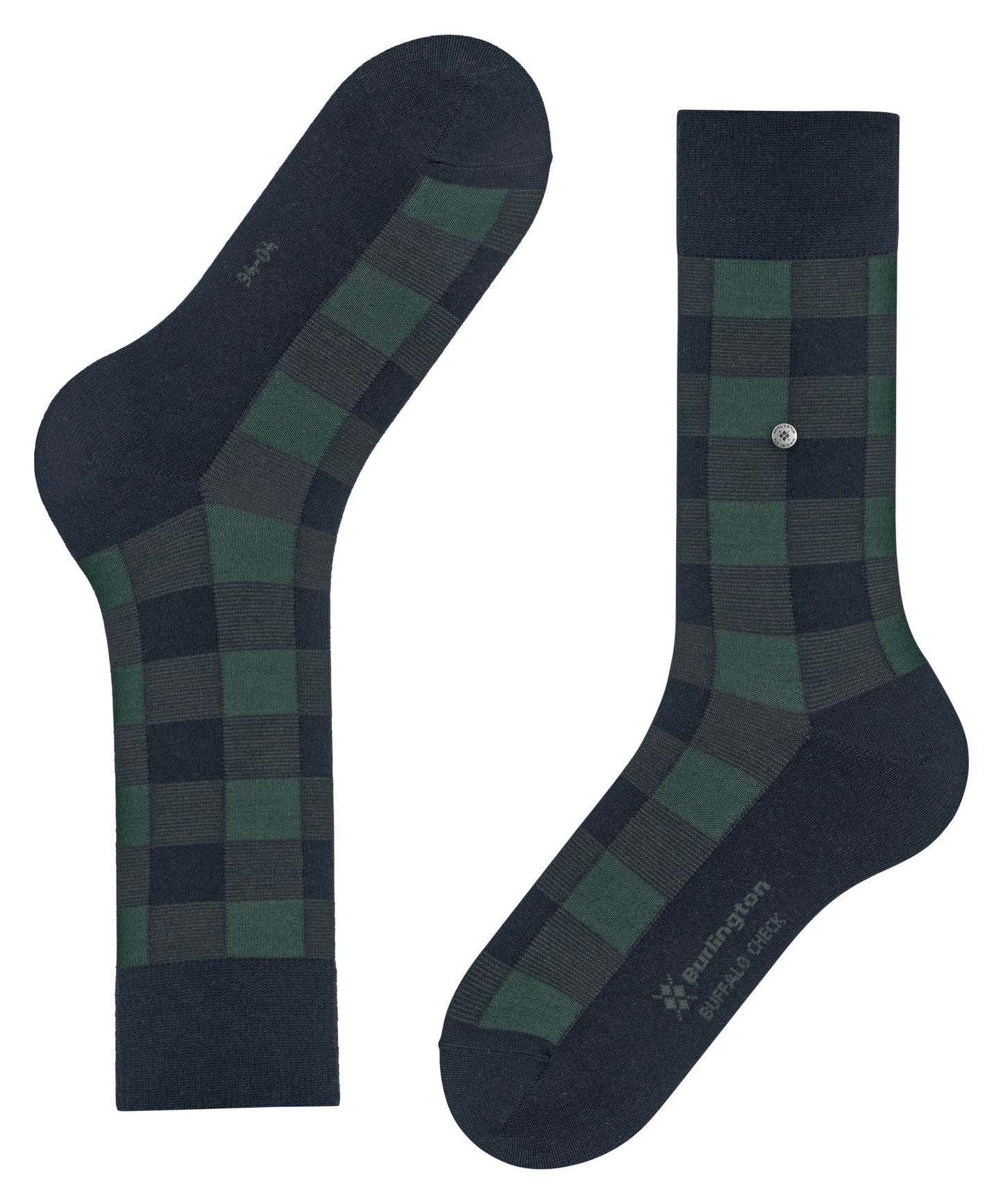Burlington Buffalo Check Herren (Marine)
