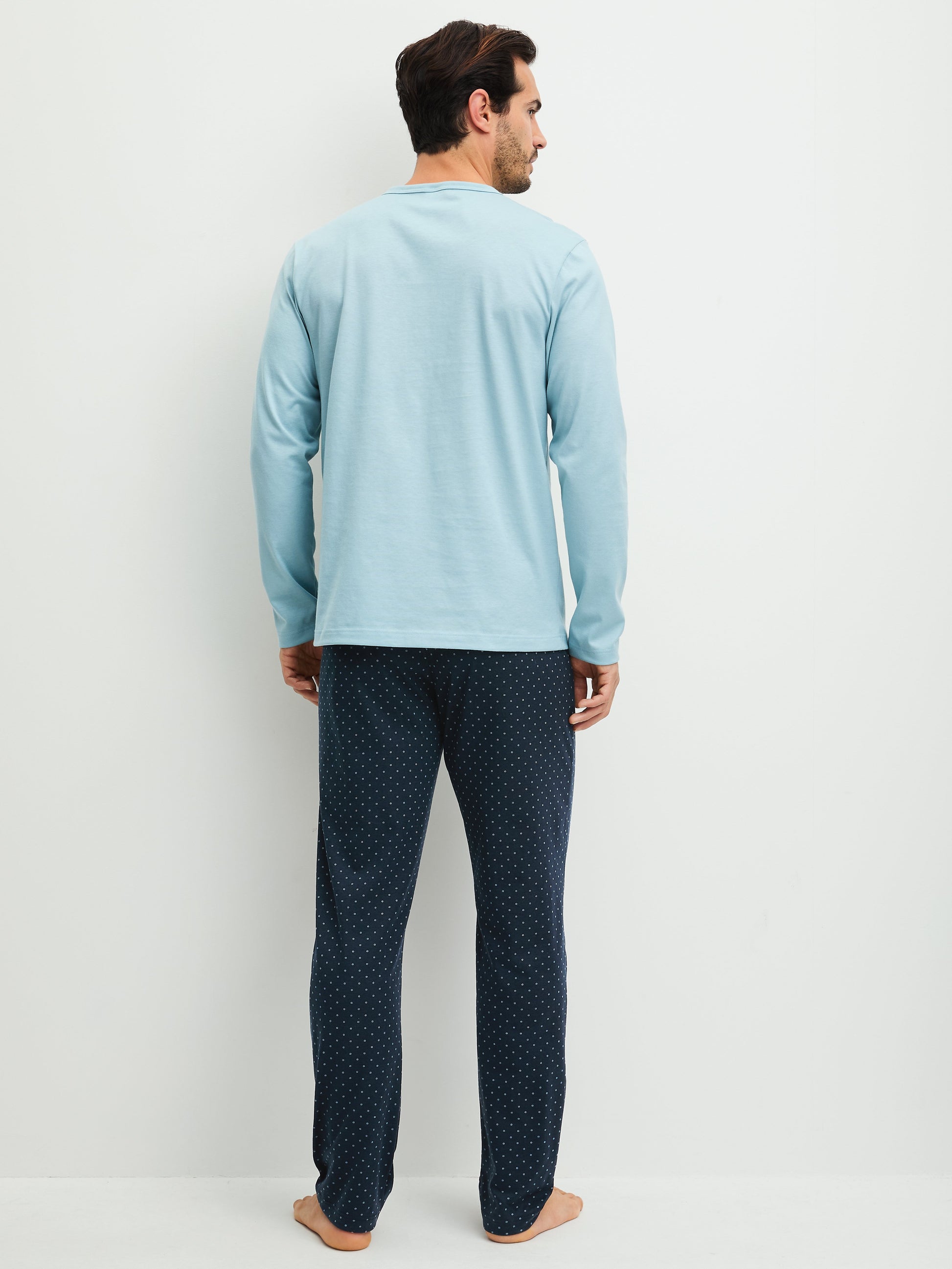 HERREN Pyjama (Tourmaline Blue)