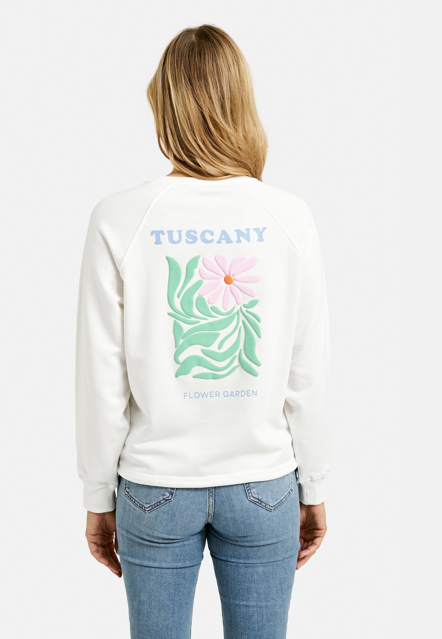 Sweatshirt Table Book Print (Offwhite)