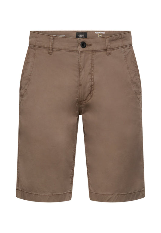 Bermuda Shorts mit Reißverschluss (Mud Brown)