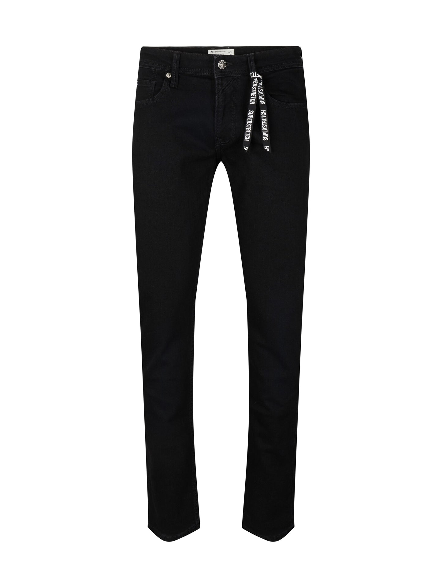 Piers Slim Superstretch Jeans (Black Denim)