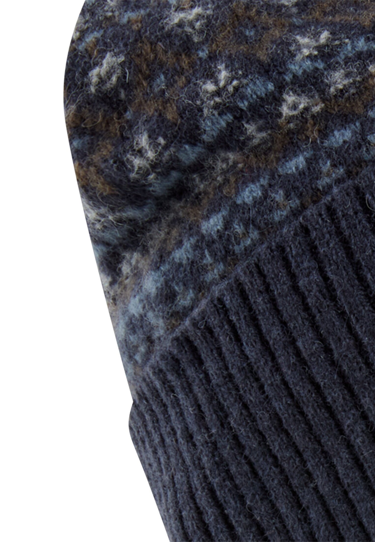 Beanie aus reiner Wolle (Dark Navy)