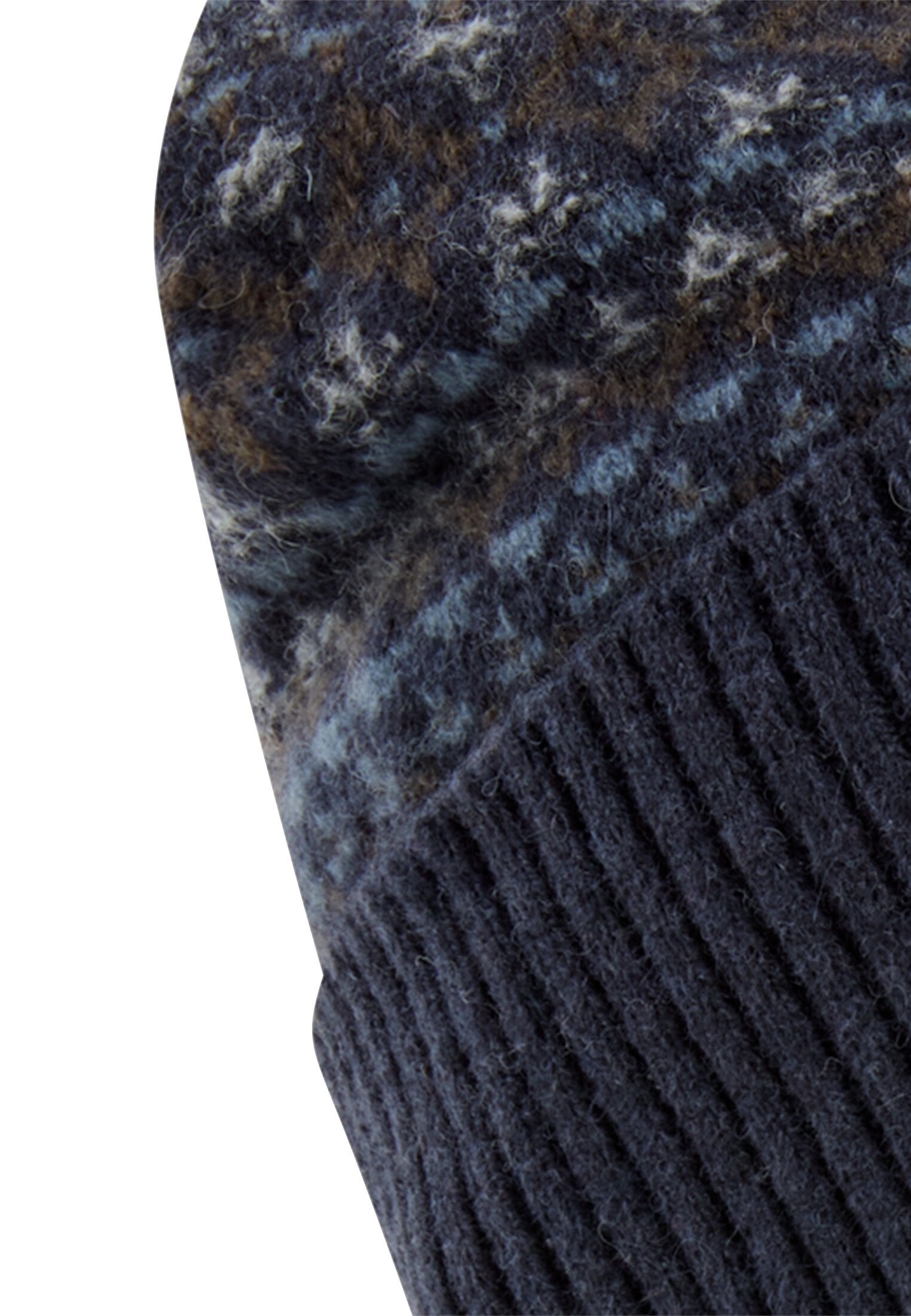 Beanie aus reiner Wolle (Dark Navy)