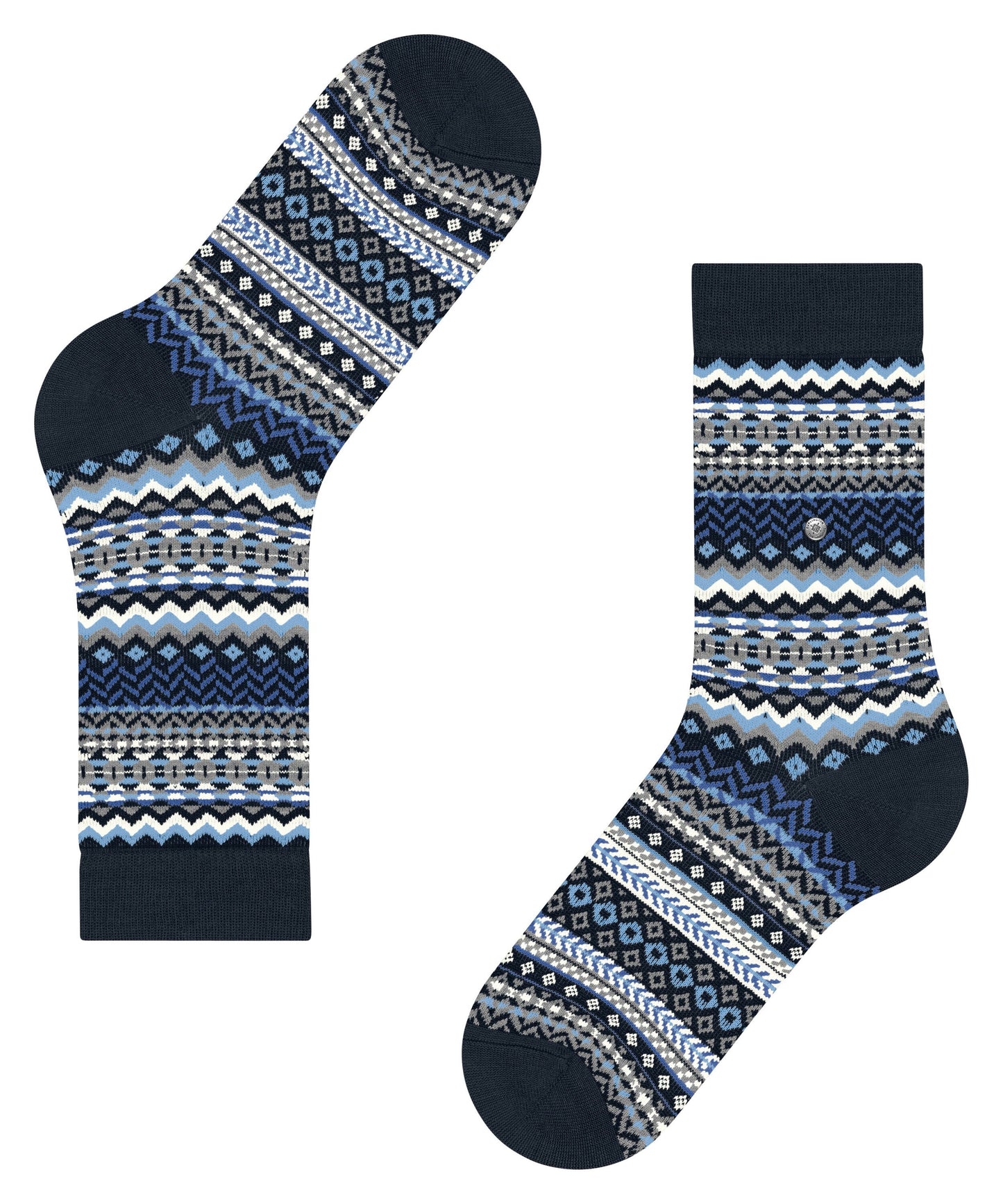 Burlington Fair Isle Damen (Marine)