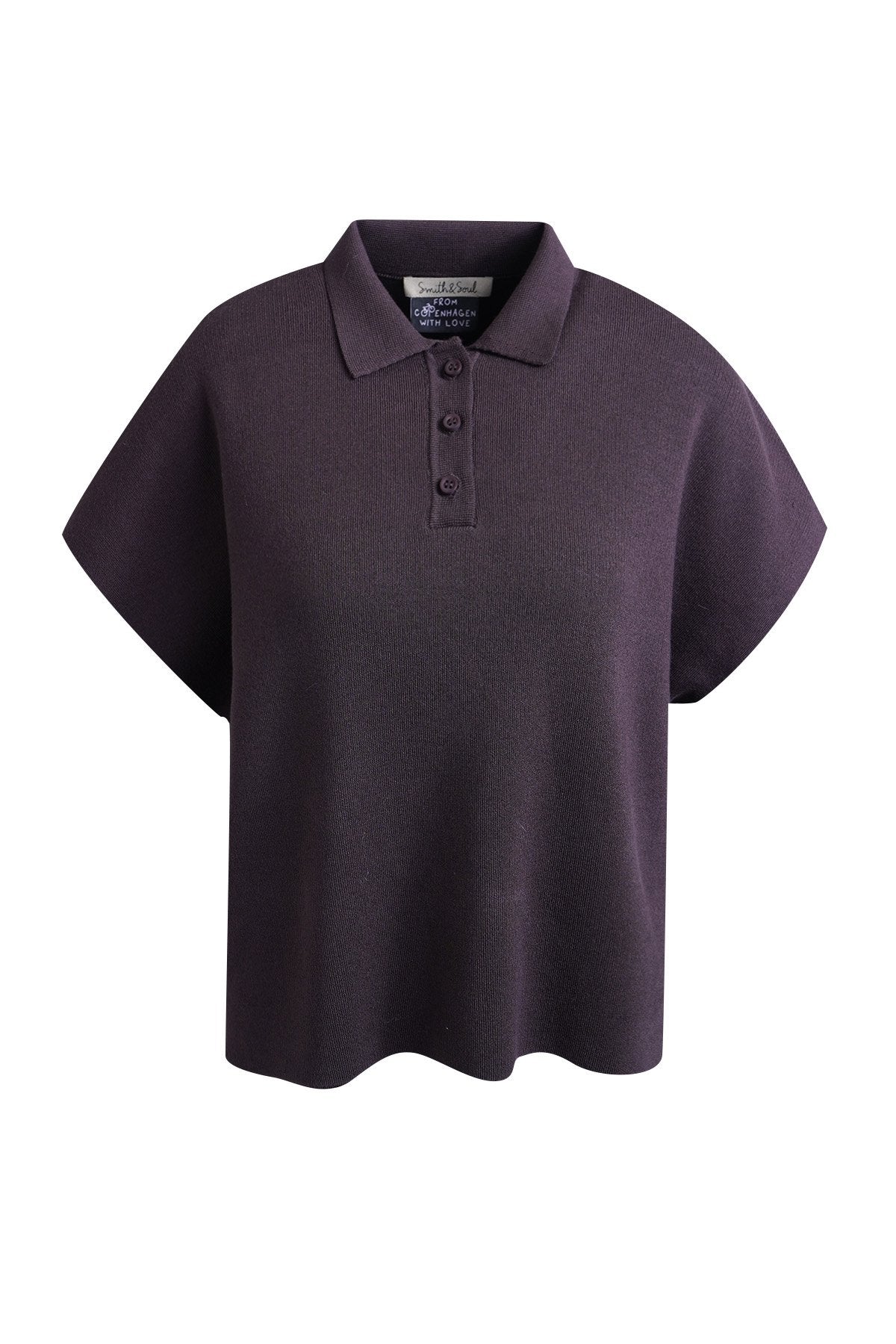Polo Collar Cape (Dark Choc)
