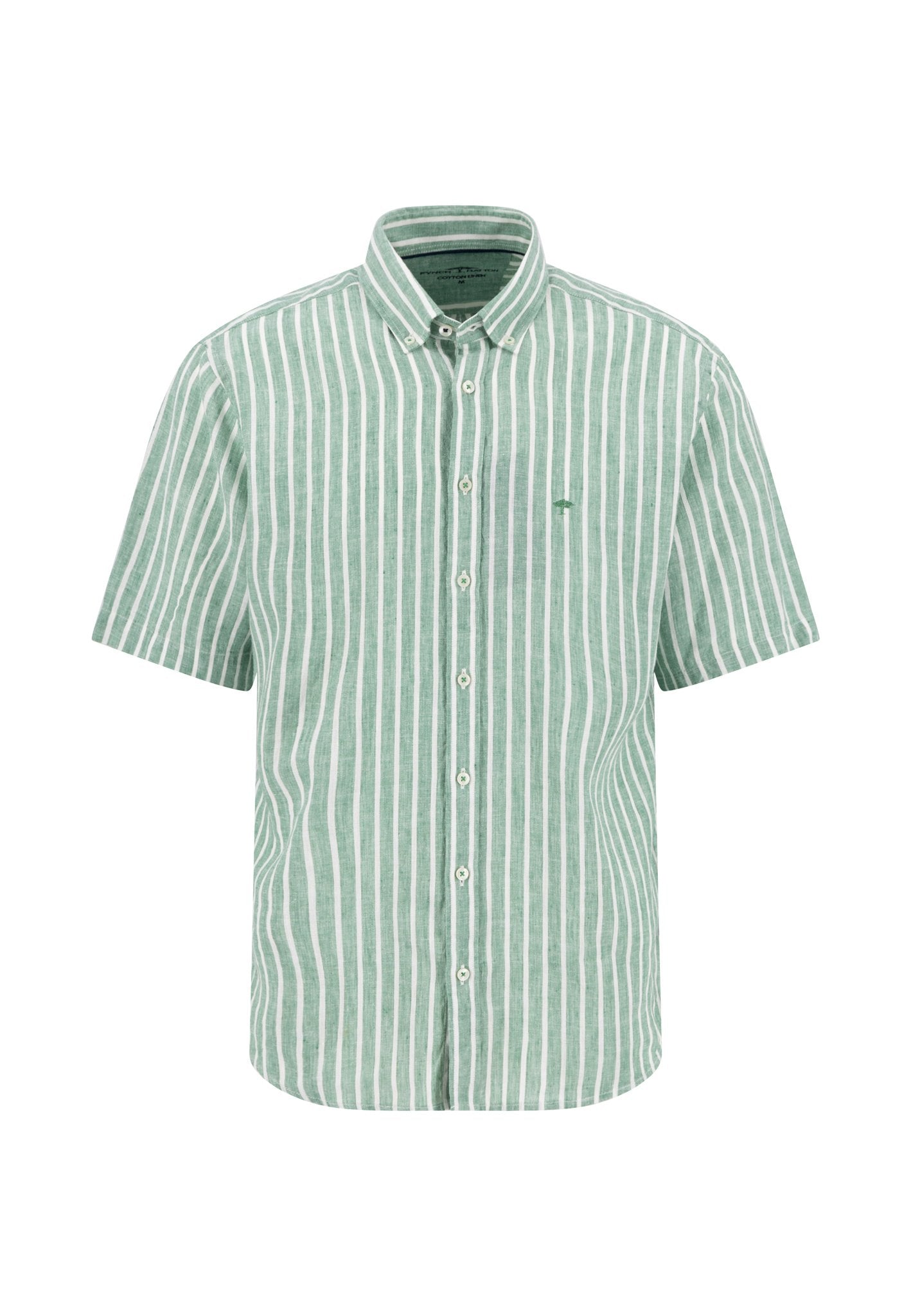 Summer Linen Stripe, B.D., 1/2 (Jade)