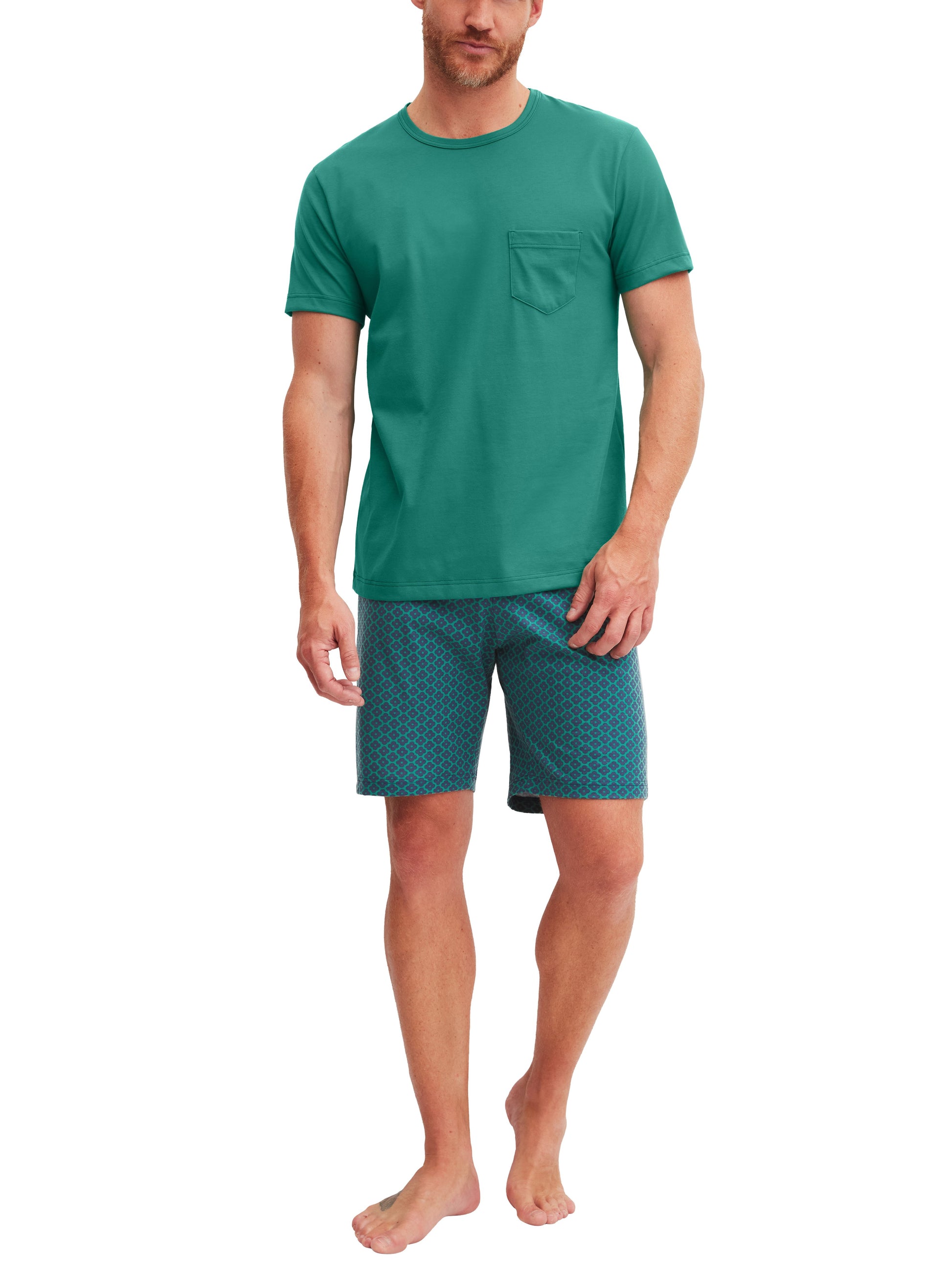 MEN Short pyjamas (Ivy Green)