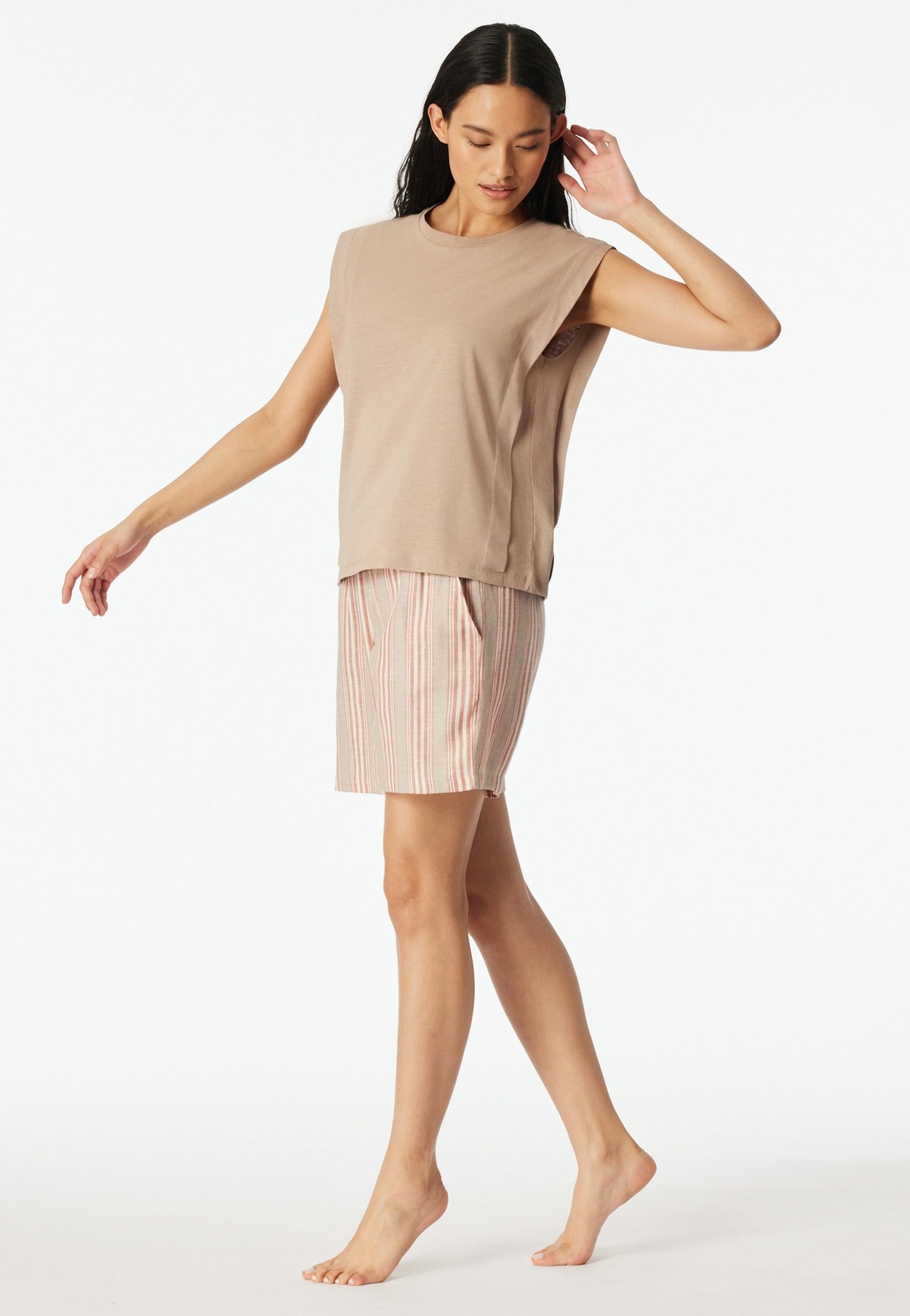 T-Shirt Rundhals (Mocha)