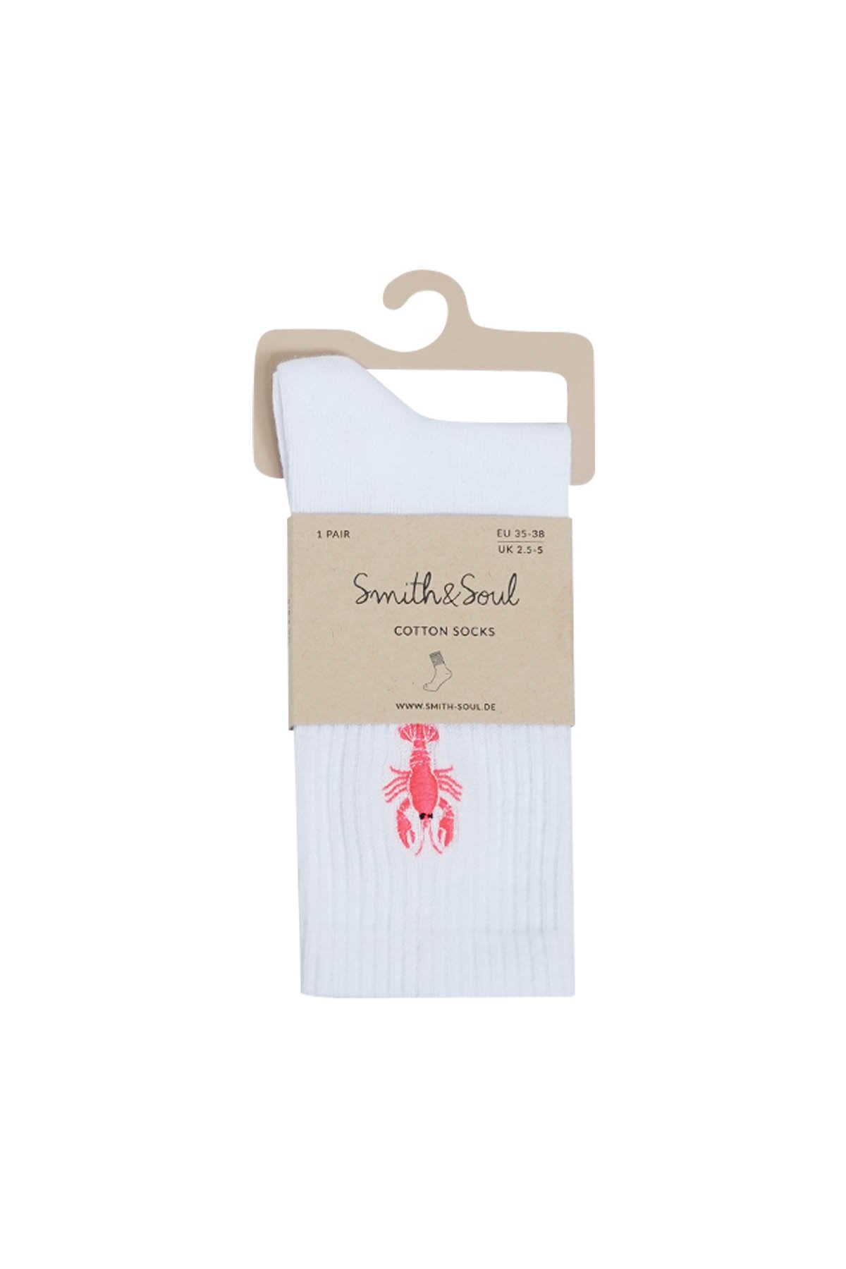 Socks (Neon Pink Print)