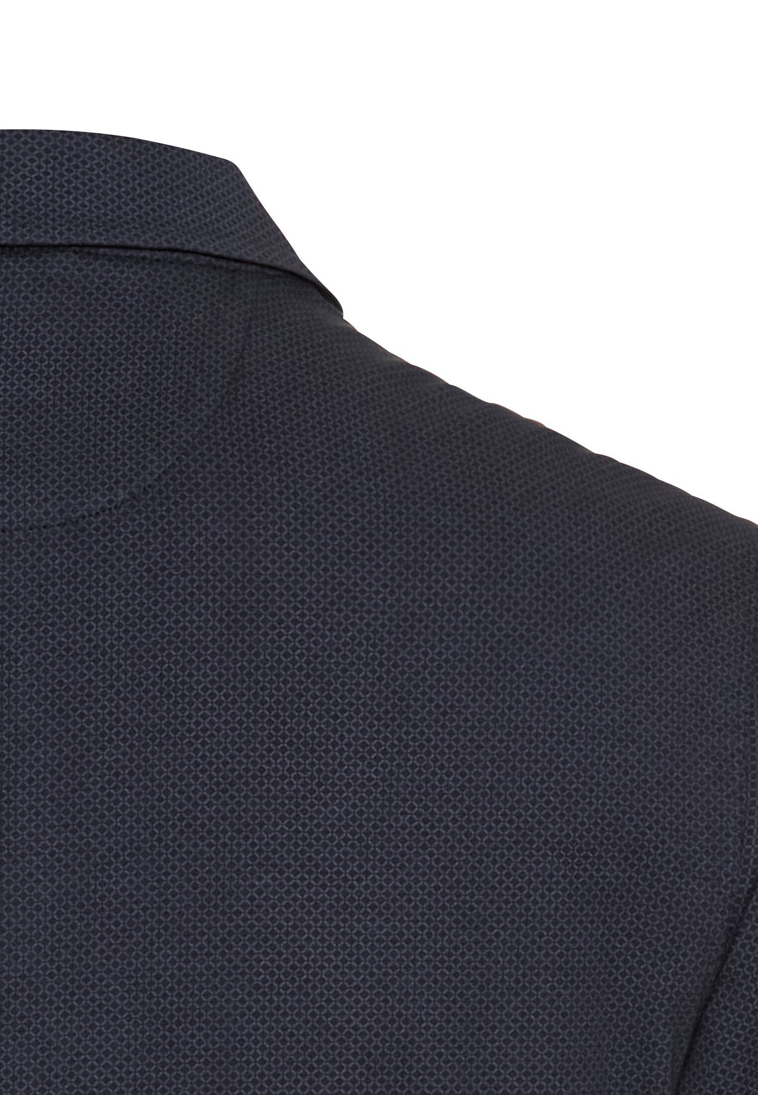 Kurzarm Poloshirt aus reiner Baumwolle (Dark Navy)