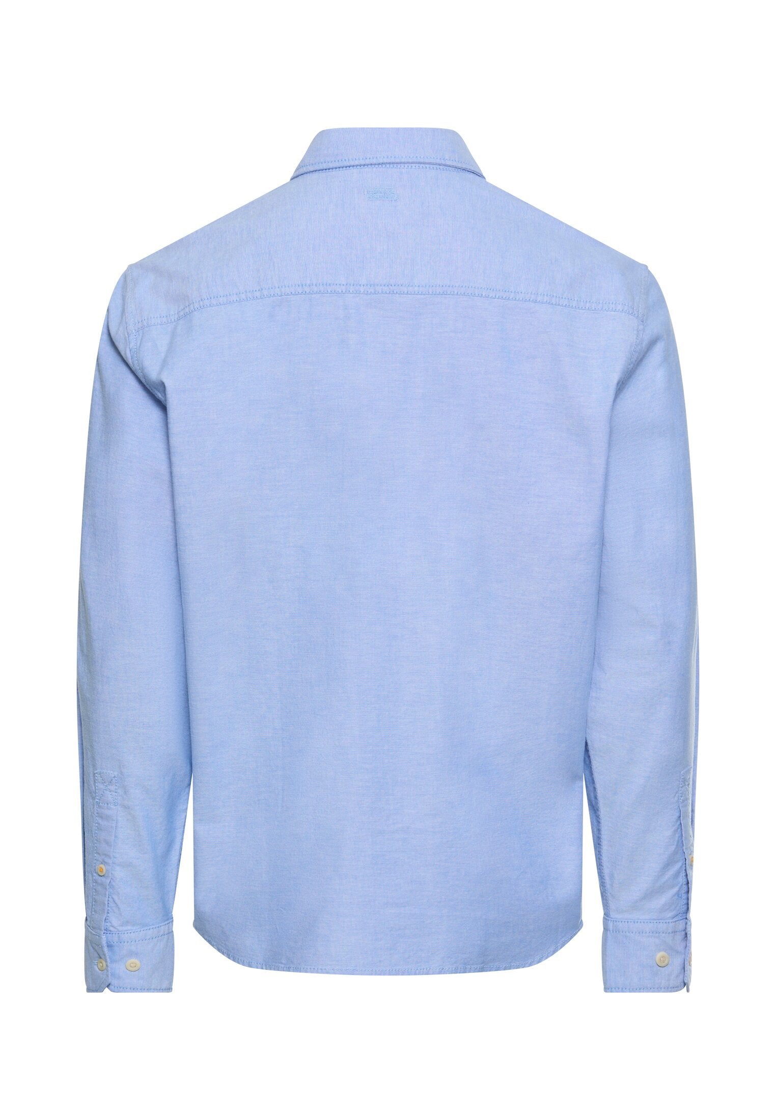 Hemd mit Zwei-Wege Stretch und Brusttasche (Stormy Blue)