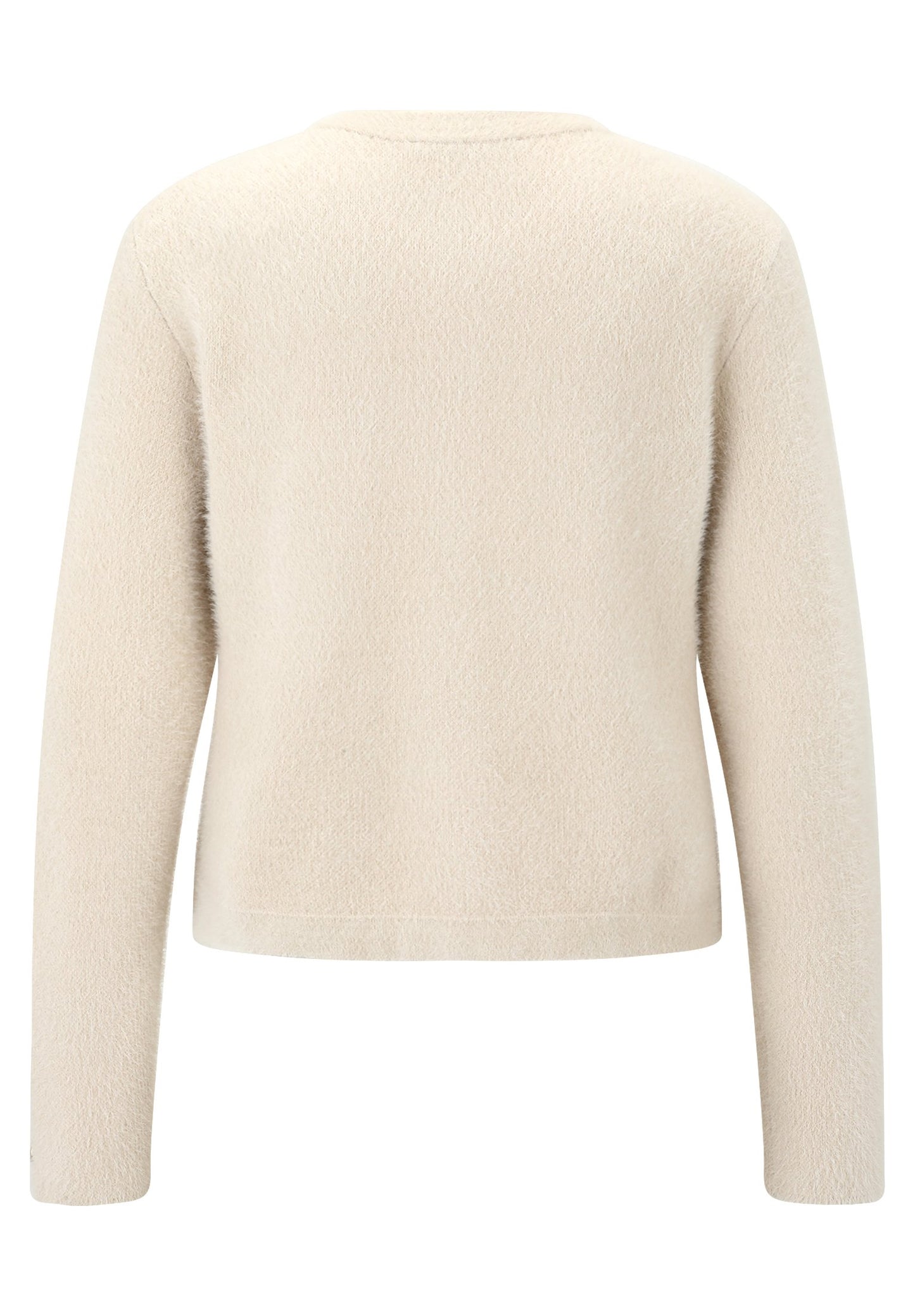 Casual-Strickjacke (Pastel Sand)