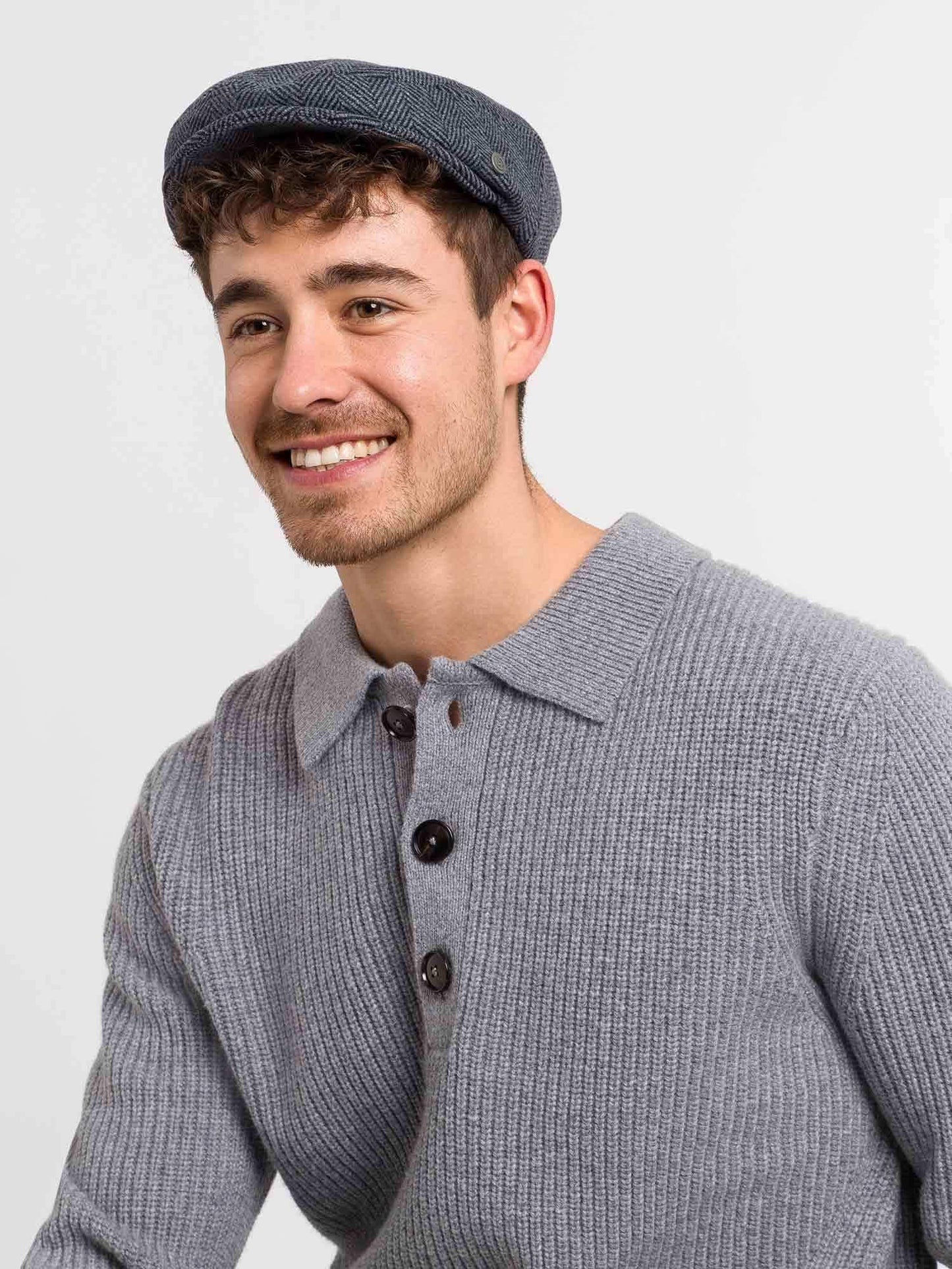 Flatcap Woll Flatcap (Navy)