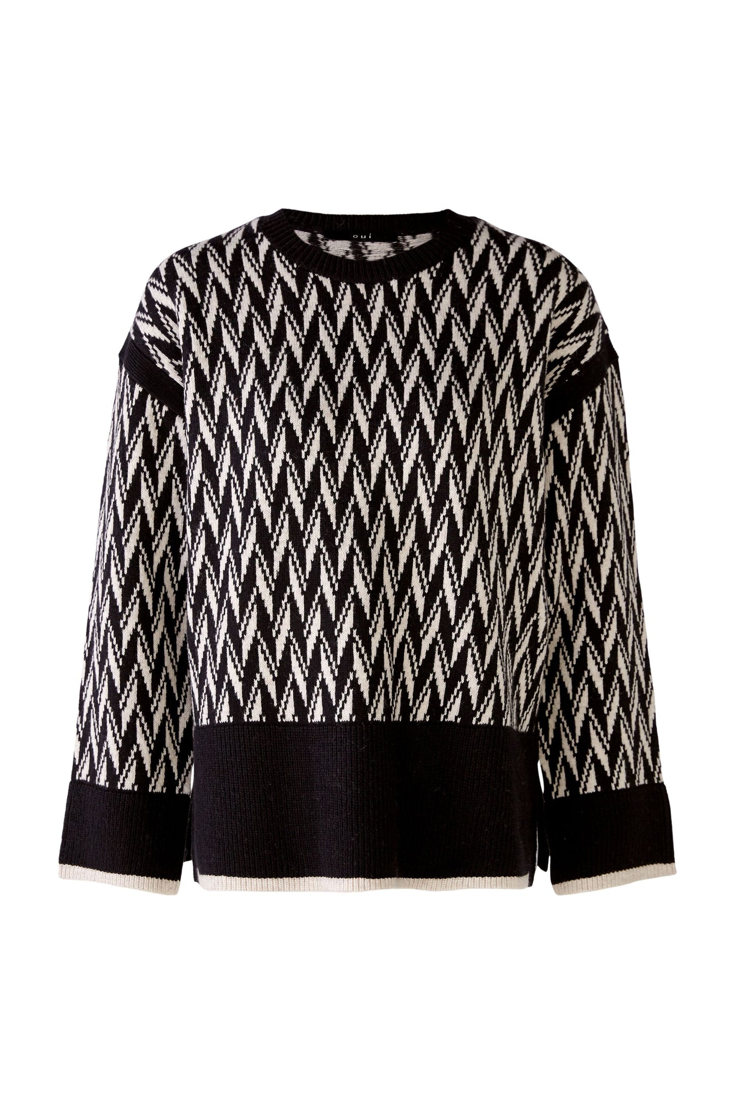 Pullover (Black Offwhite)