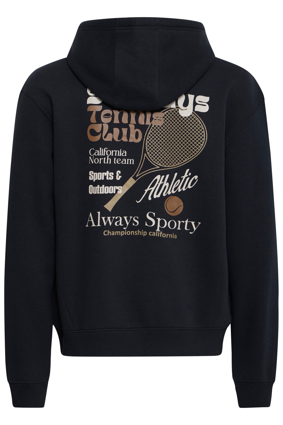 Bhlanny Reg Hood Sweat (Black Beau)