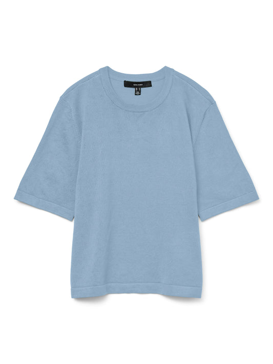 Vmsilje 2/4 O-nck Oversize Pull Ga Noos (Cashmere Blue)