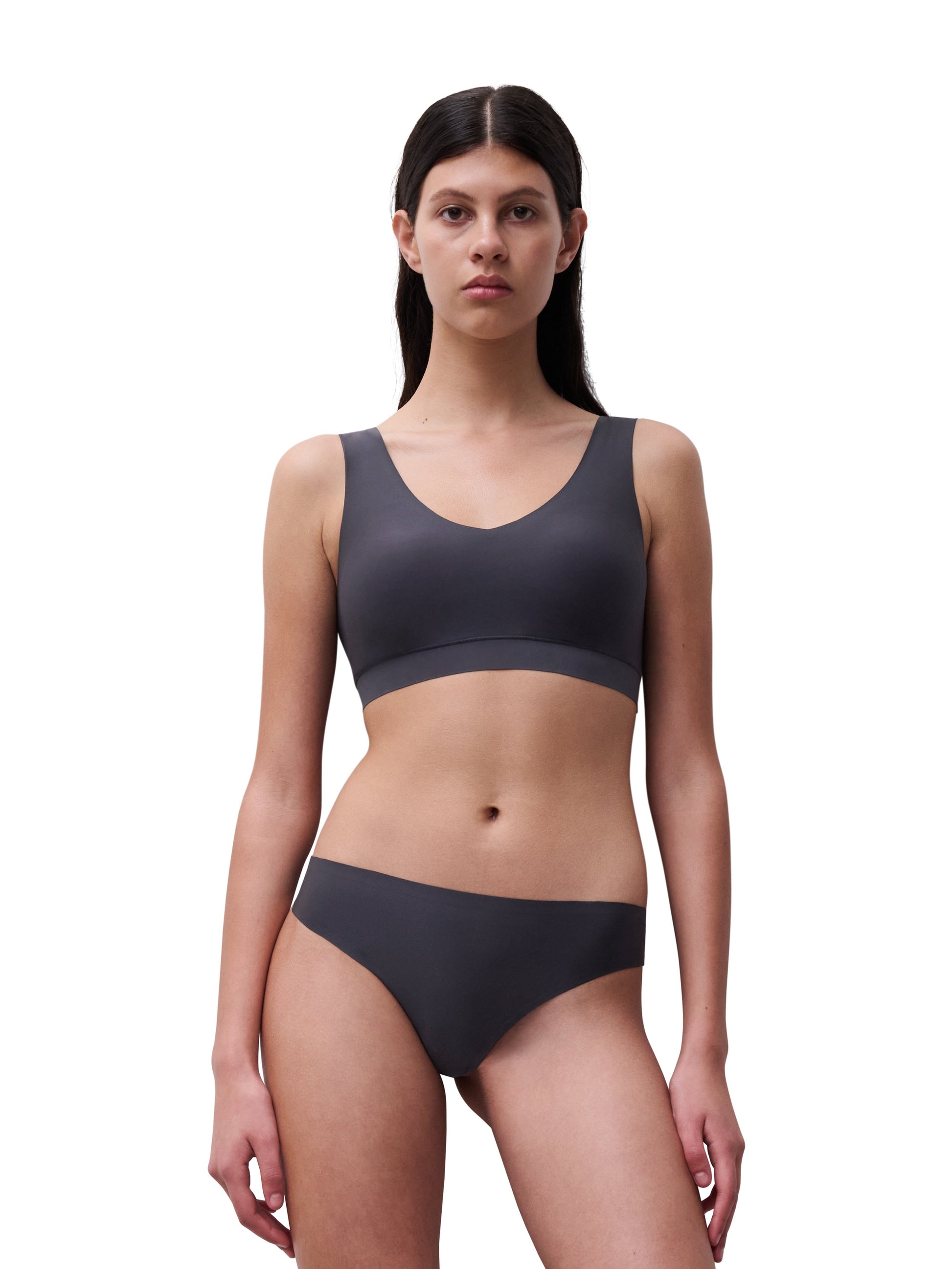 Softstretch Tanga (0z3 Carbone)