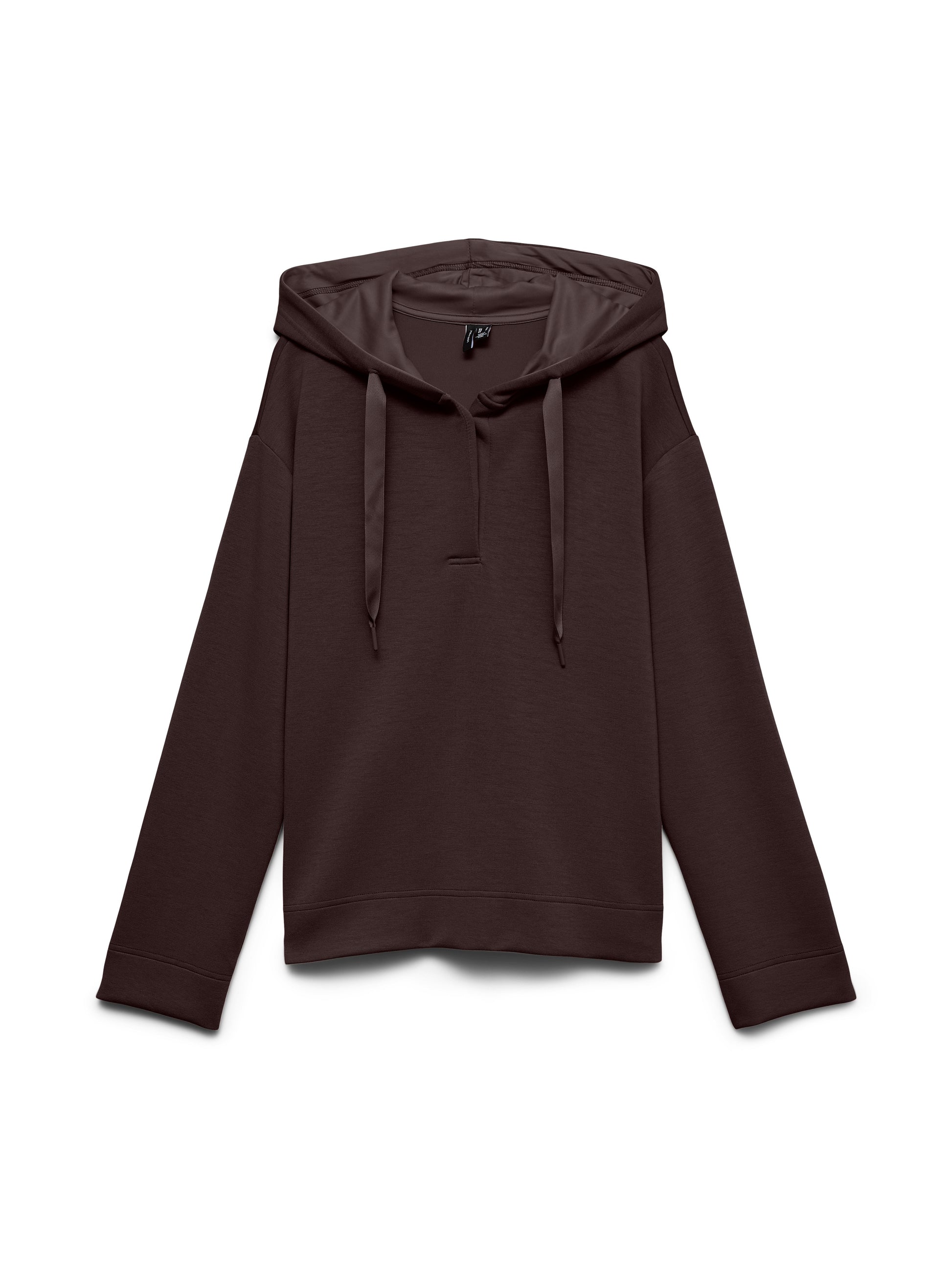 Vmhali Ls Button Hoodie Jrs (Chocolate Tor)