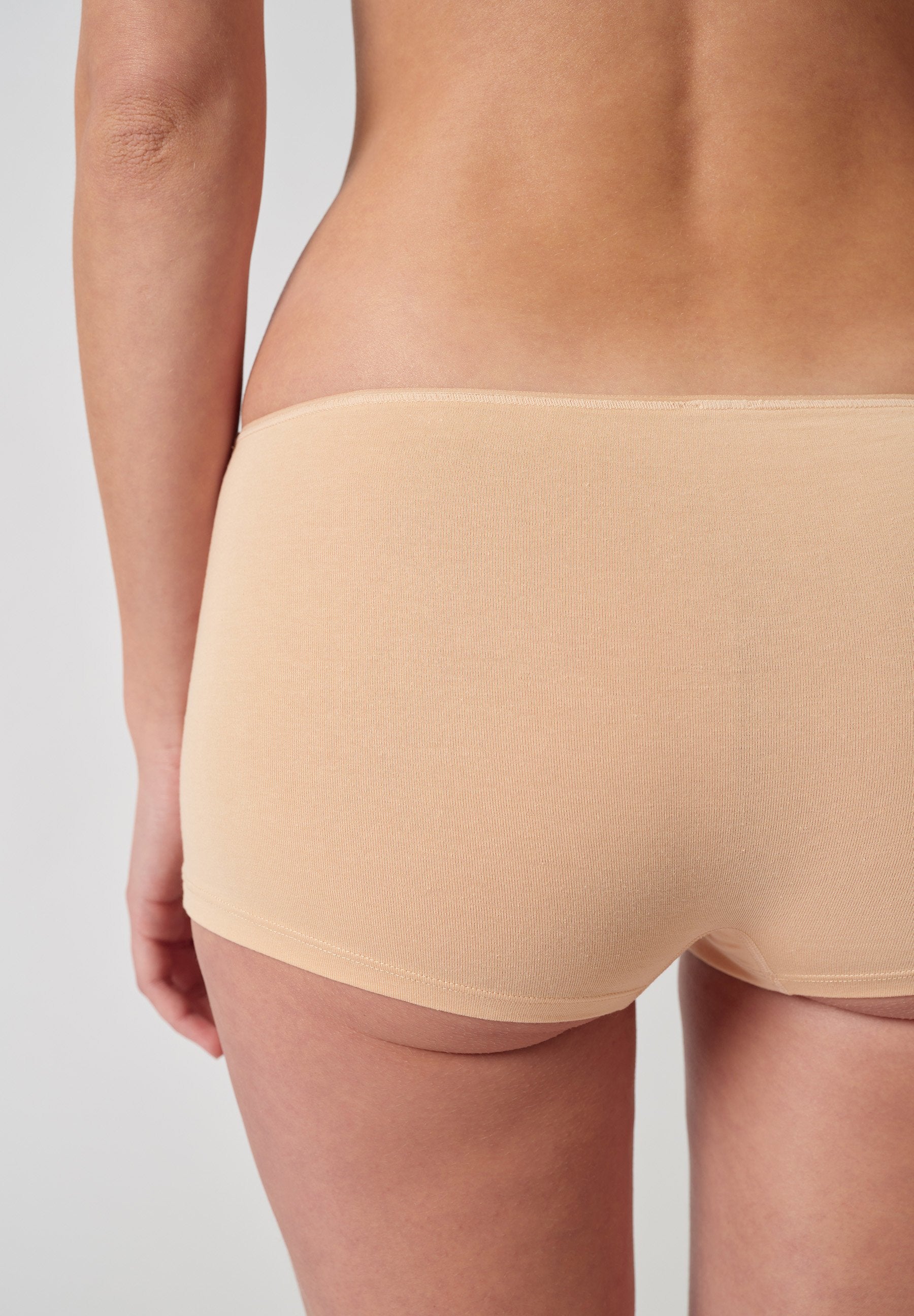 Skiny Damen Pants Doppelpack SKINY ADVANTAGE Cotton Stretch (Beige)