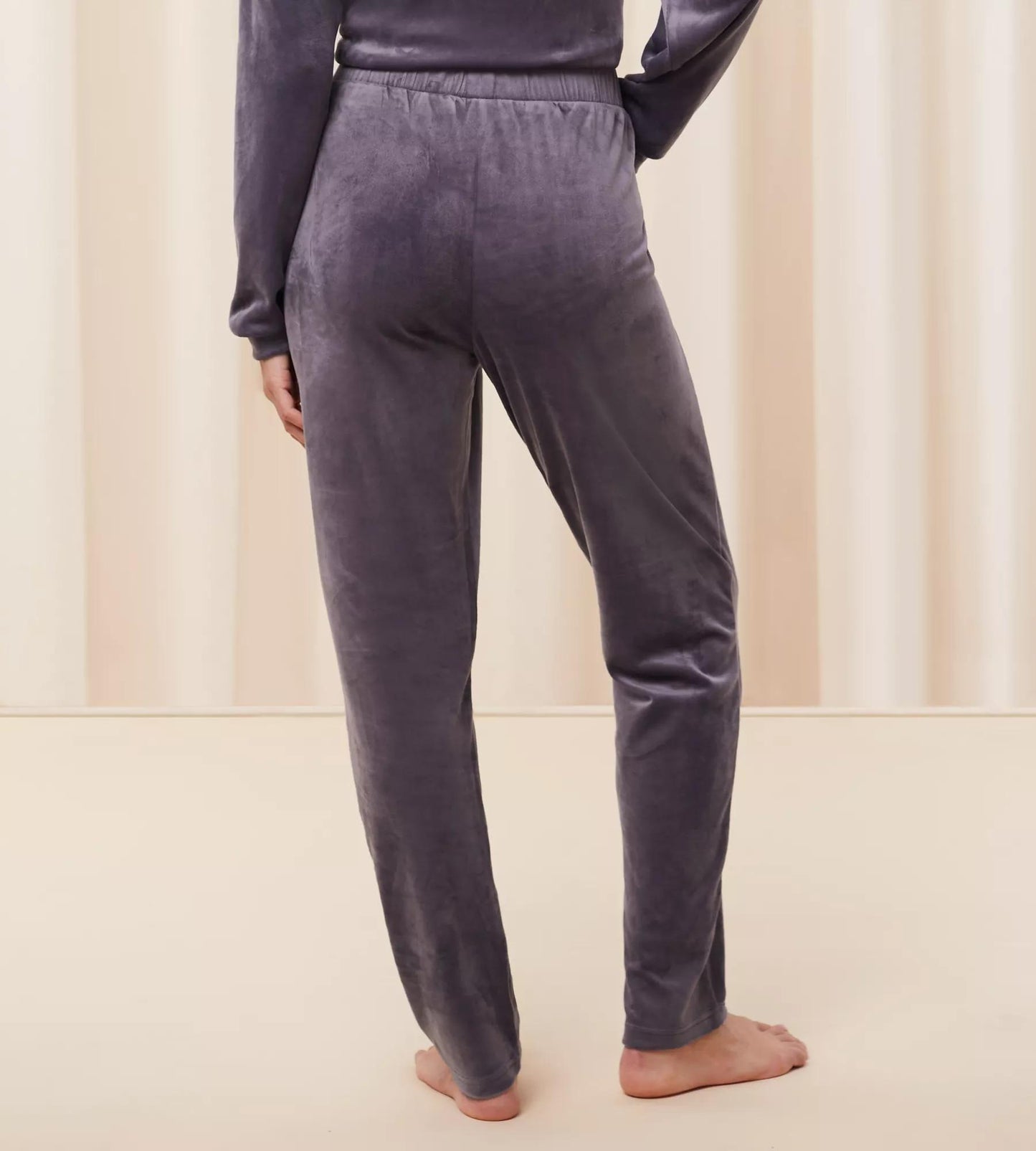 Cozy Comfort Velour Trousers (00ja Slate)